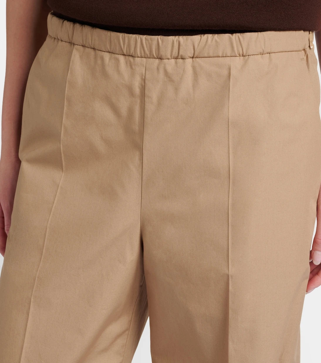 Moncler - Cotton wide-leg pants