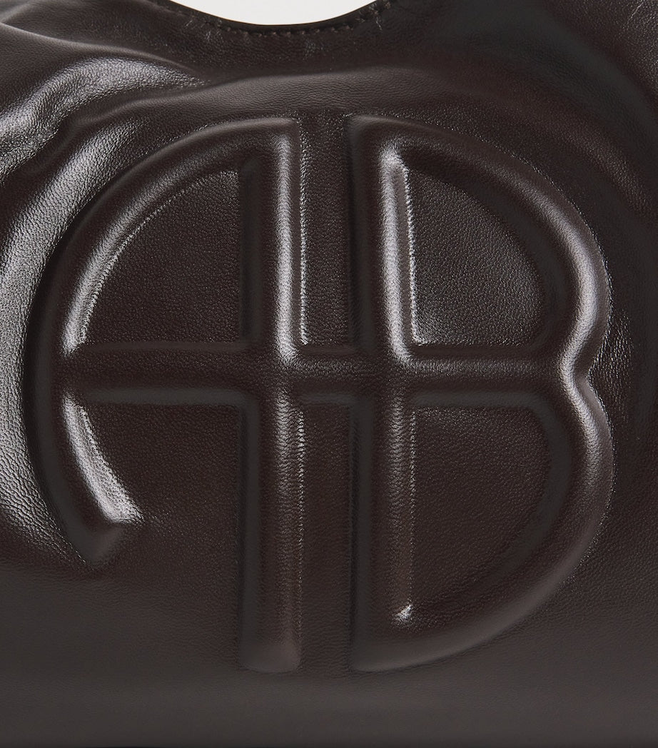 ANINE BING Brown Medium Leather Kate Tote Bag