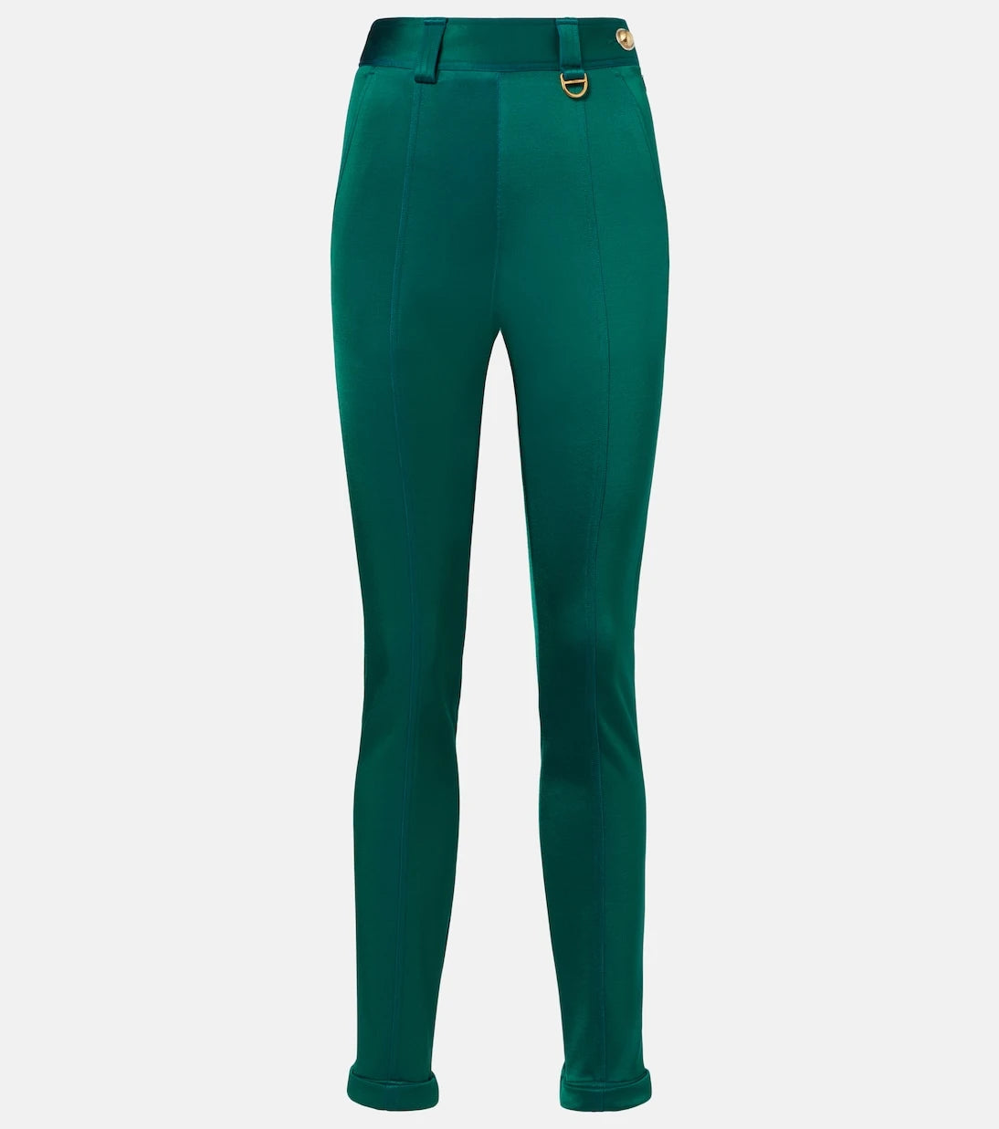 Chloé - High-rise jersey slim pants