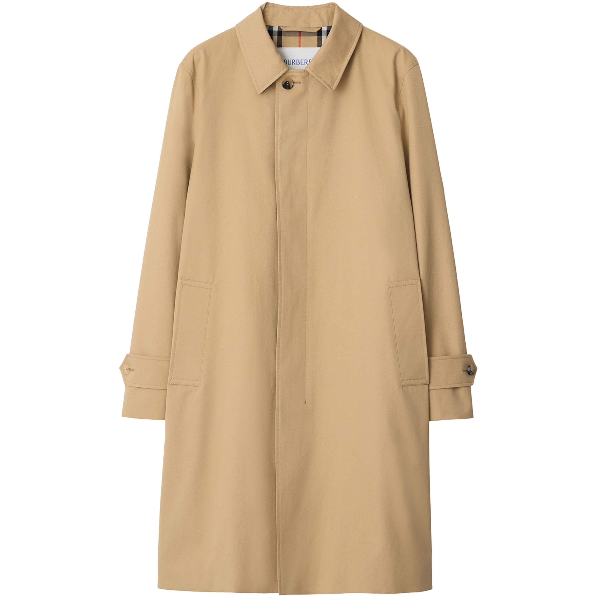 Cotton Gabardine Car Coat