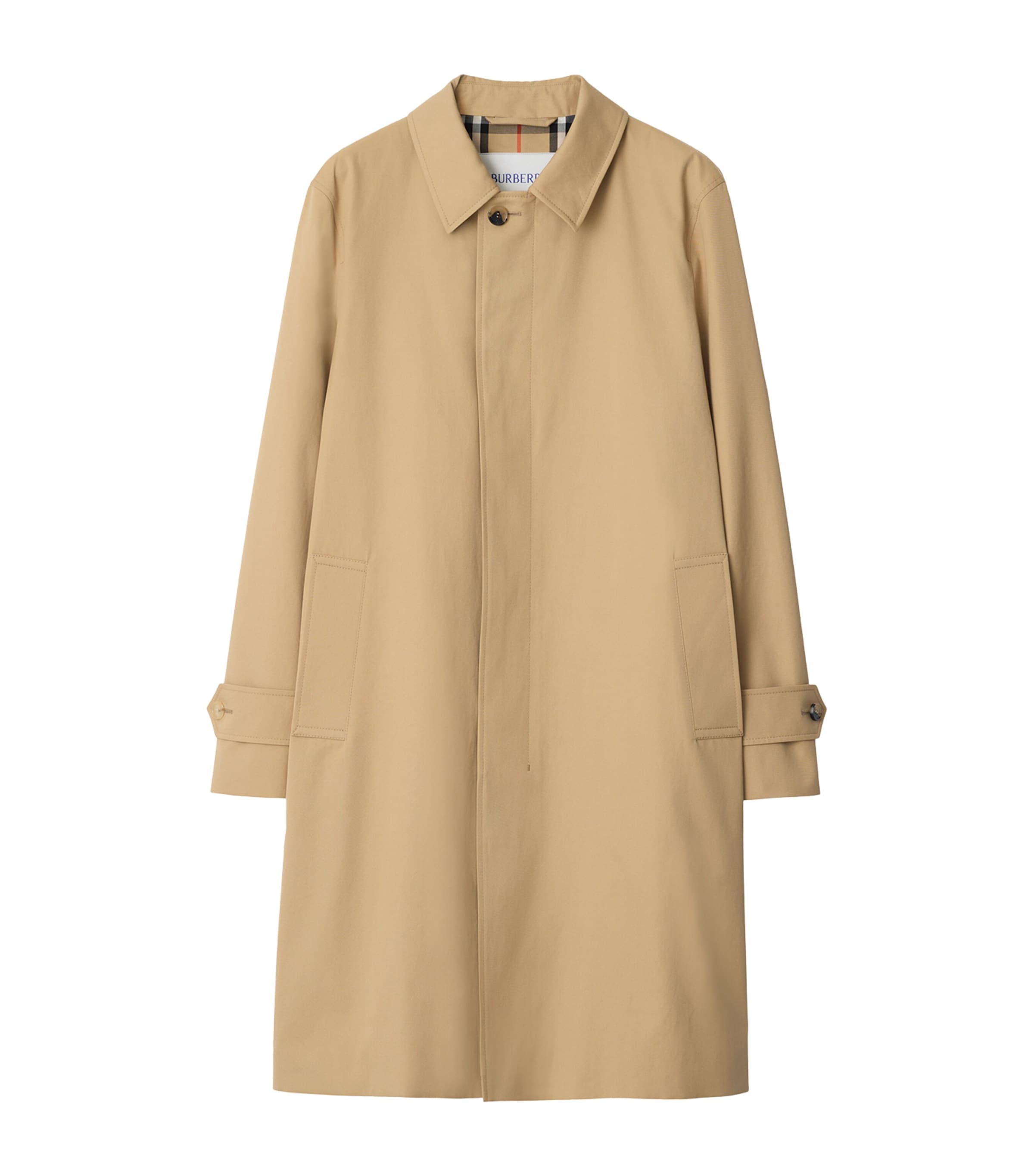 Cotton Gabardine Car Coat