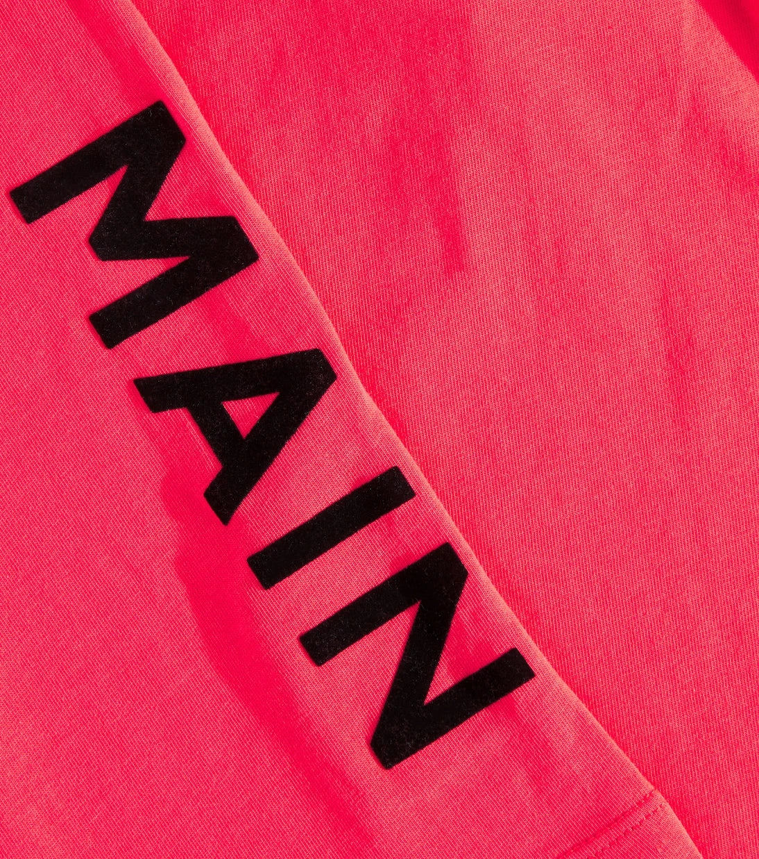 Balmain Kids - تي شيرت جيرسيه قطني بالشعار