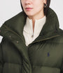 Polo Ralph Lauren Green High-Neck Puffer Jacket