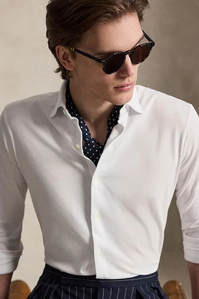 Polo Ralph Lauren риза мъжка памучна