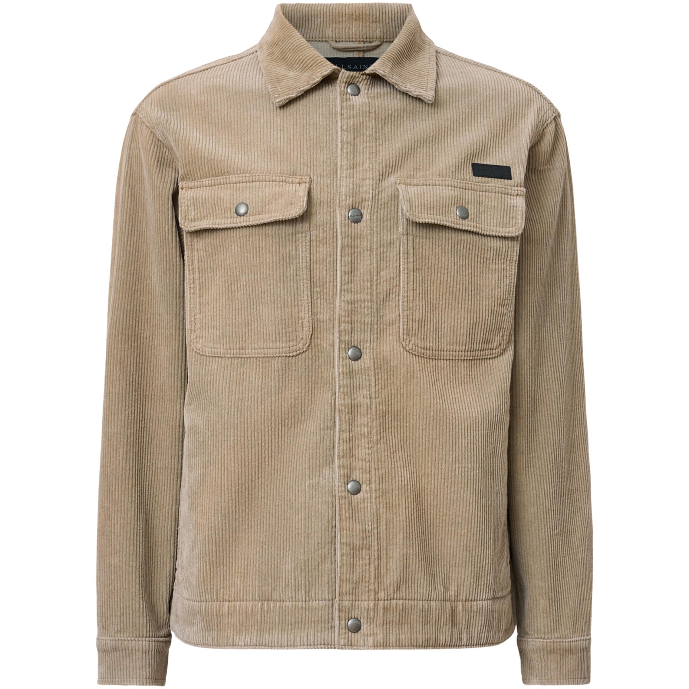 Brown Corduroy Castleford Overshirt