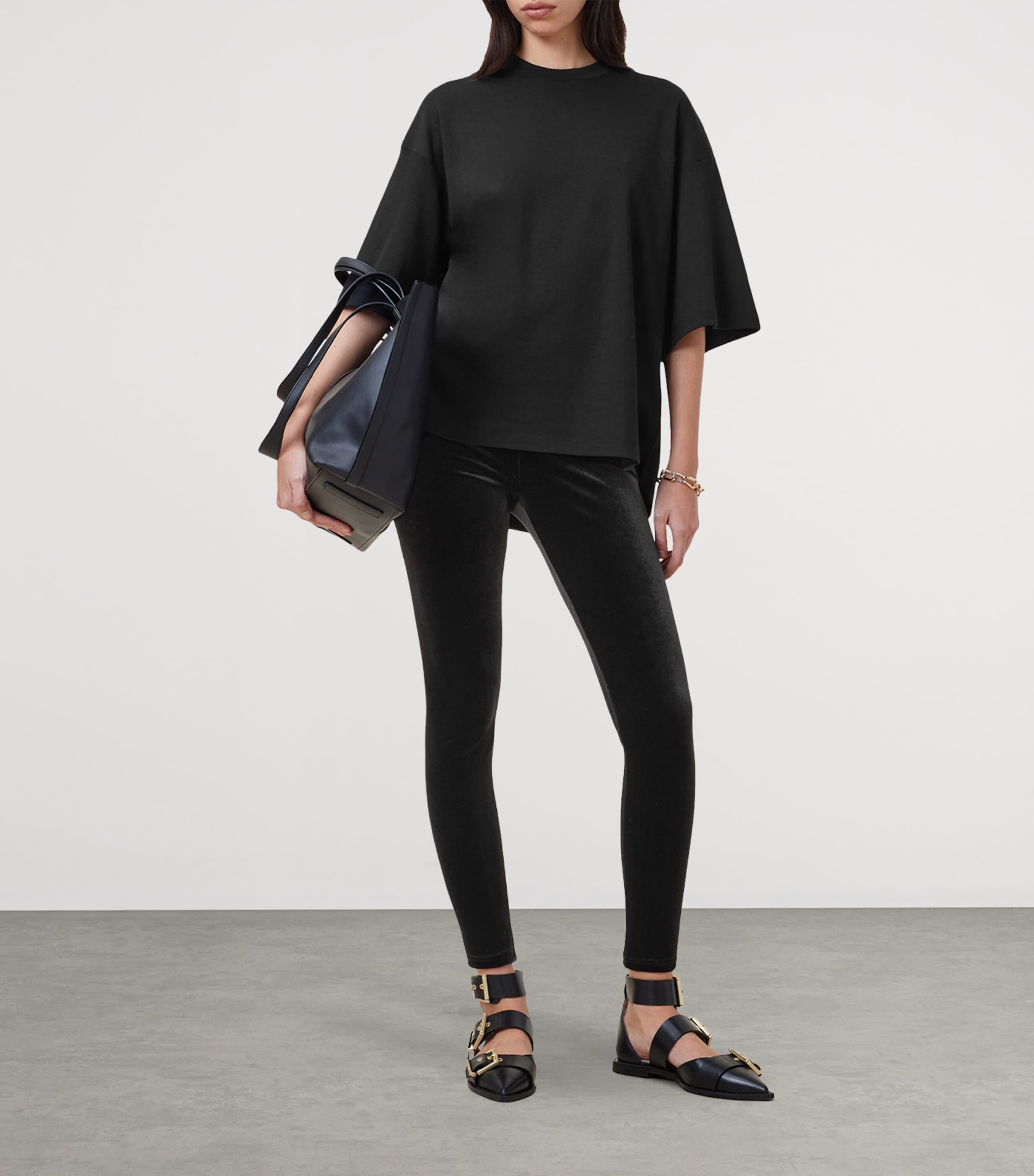 Black Velvet Cora Leggings