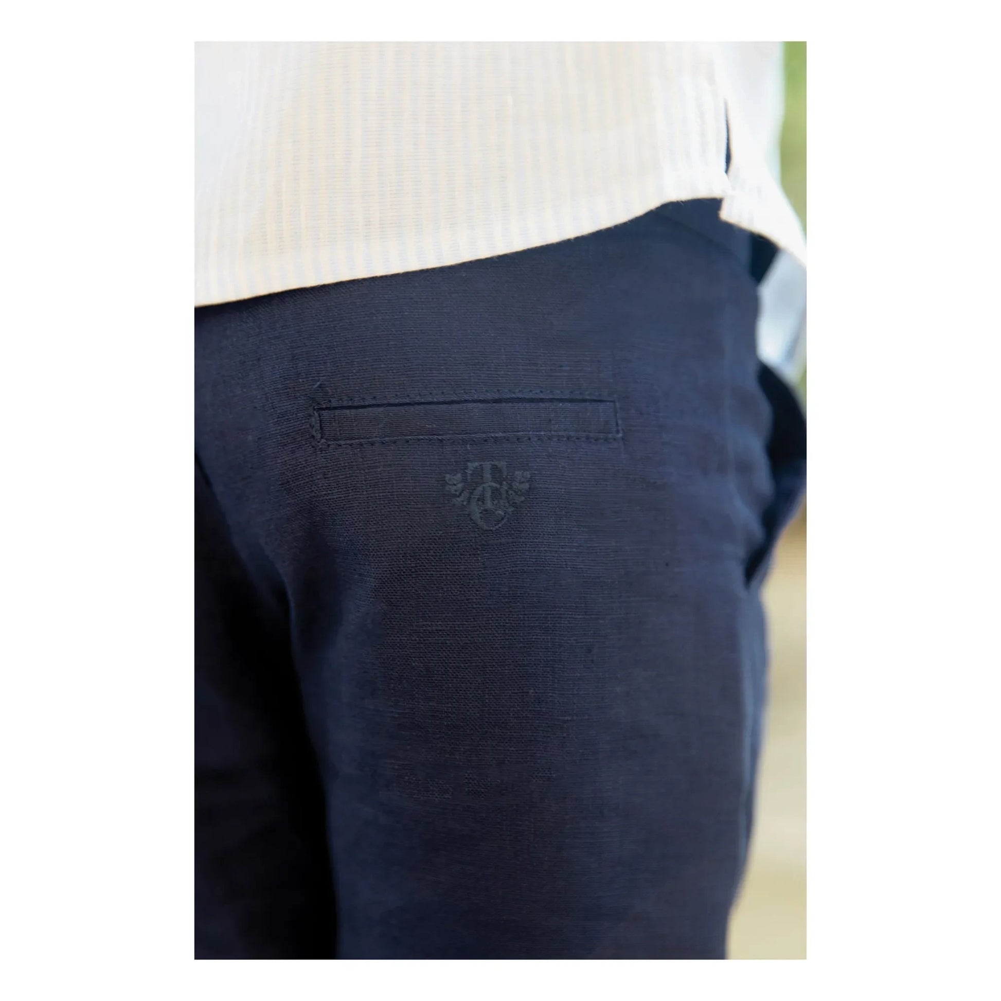 Tartine et Chocolat - Pocket pants | Sea blue