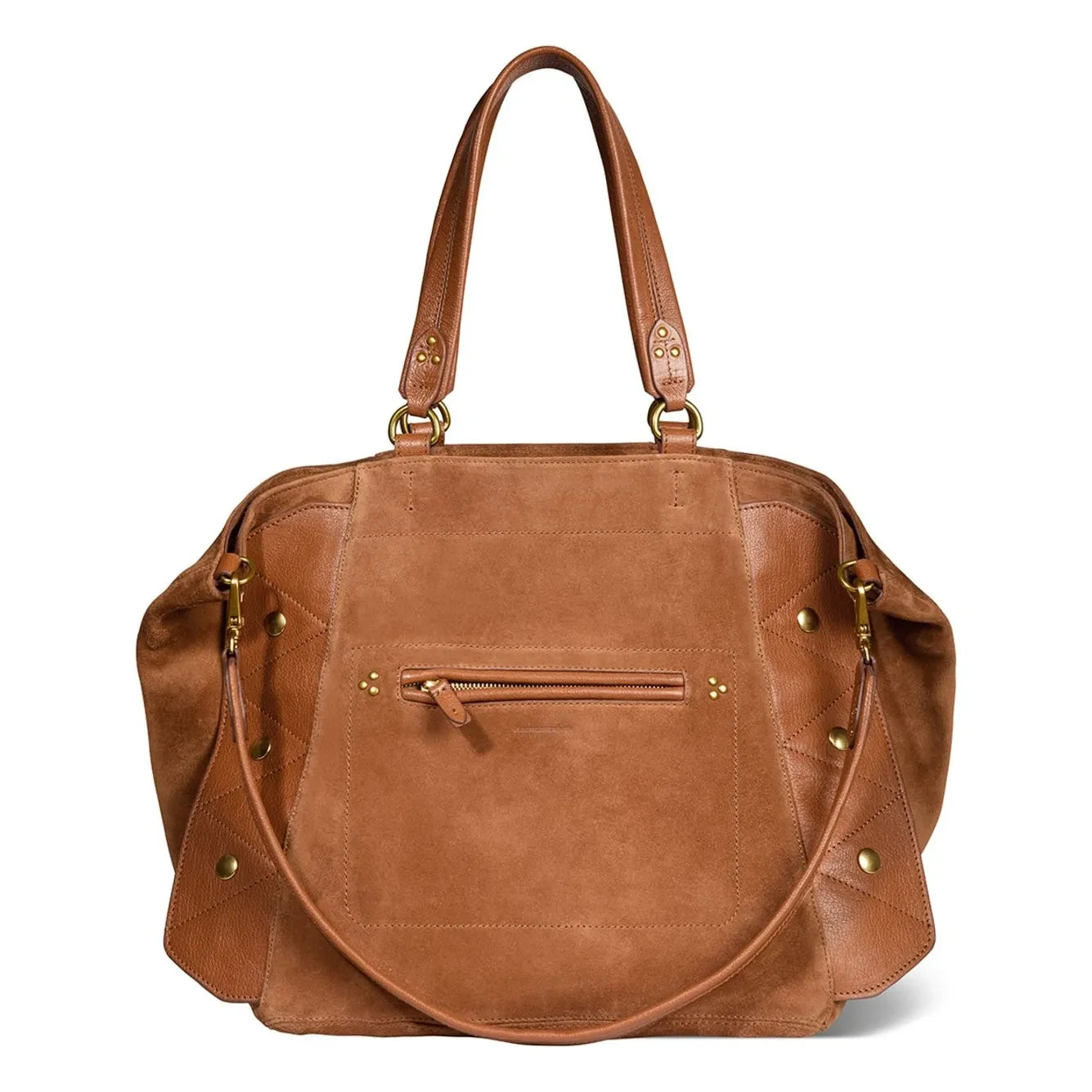 Jérôme Dreyfuss - Roger bag Velvet crust | Caramel