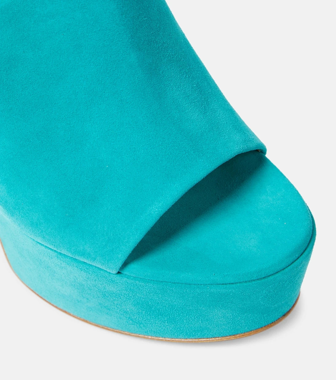 Gianvito Rossi - Holly suede platform mules