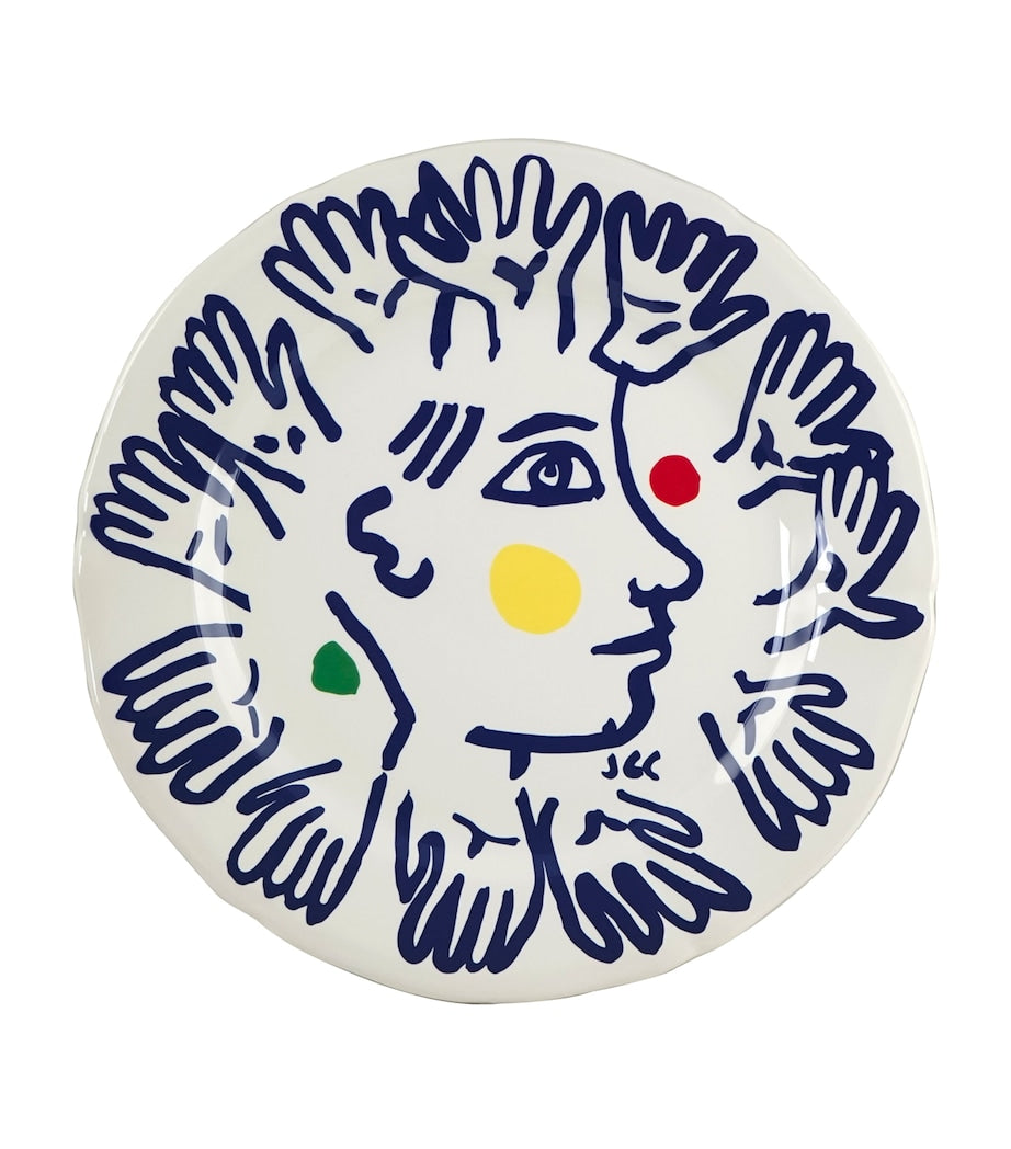 Set of 6 Archipel Dessert Plates (23cm)