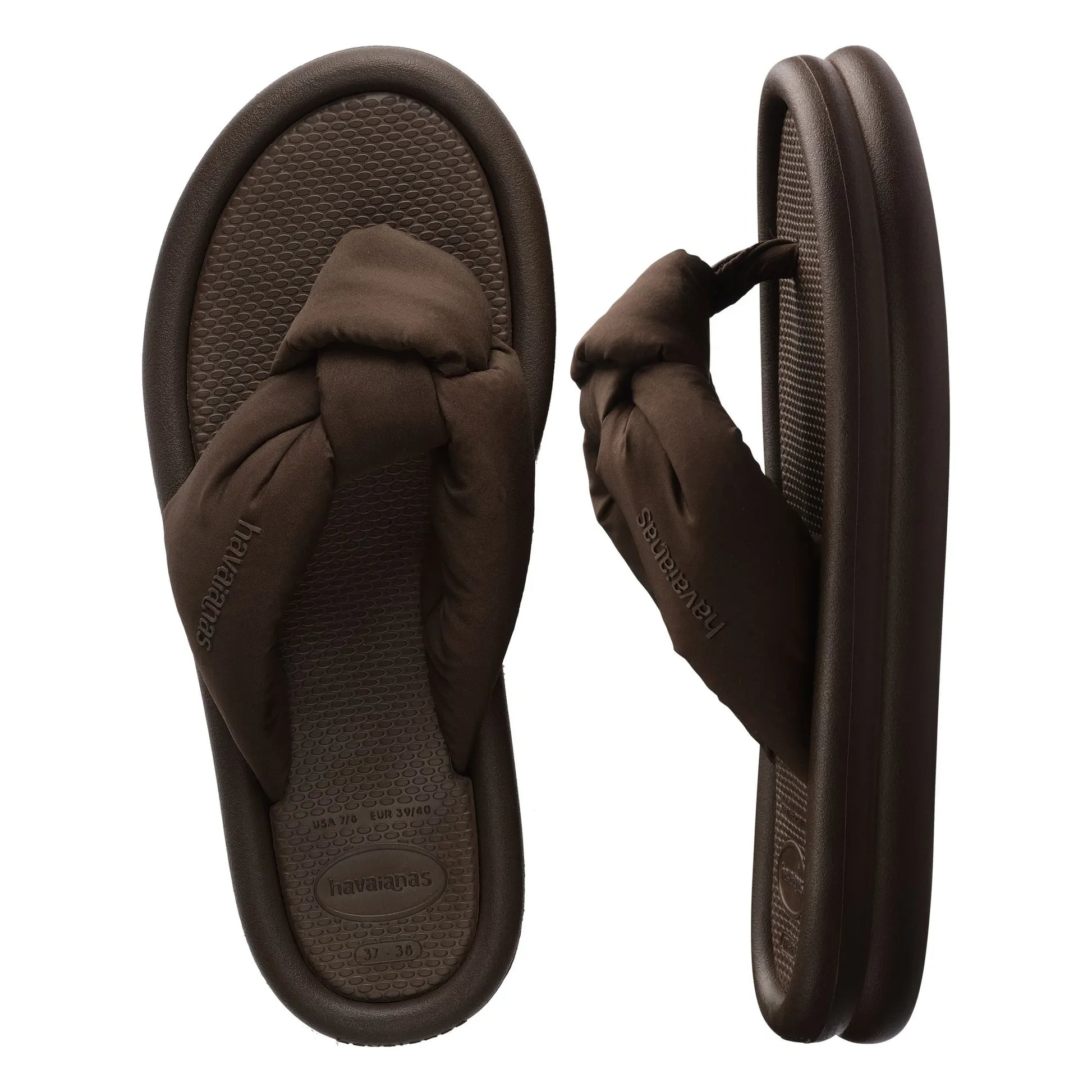 Havaianas - Over Puffed Up Flip Flops | Chocolate