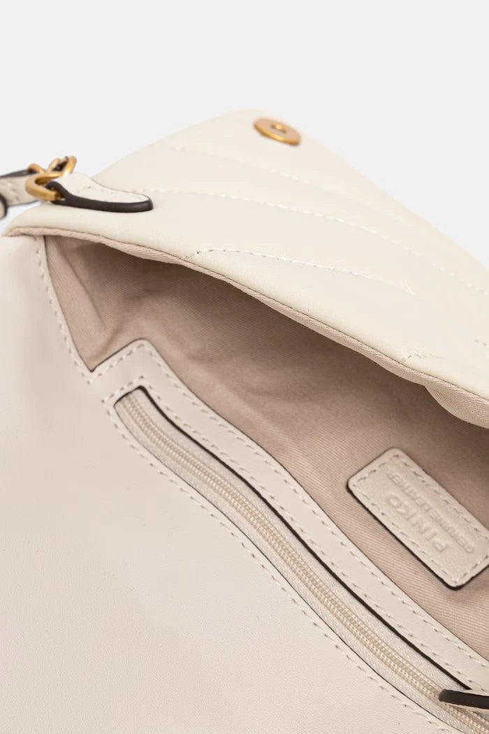 Pinko kadın deri crossbody çanta
