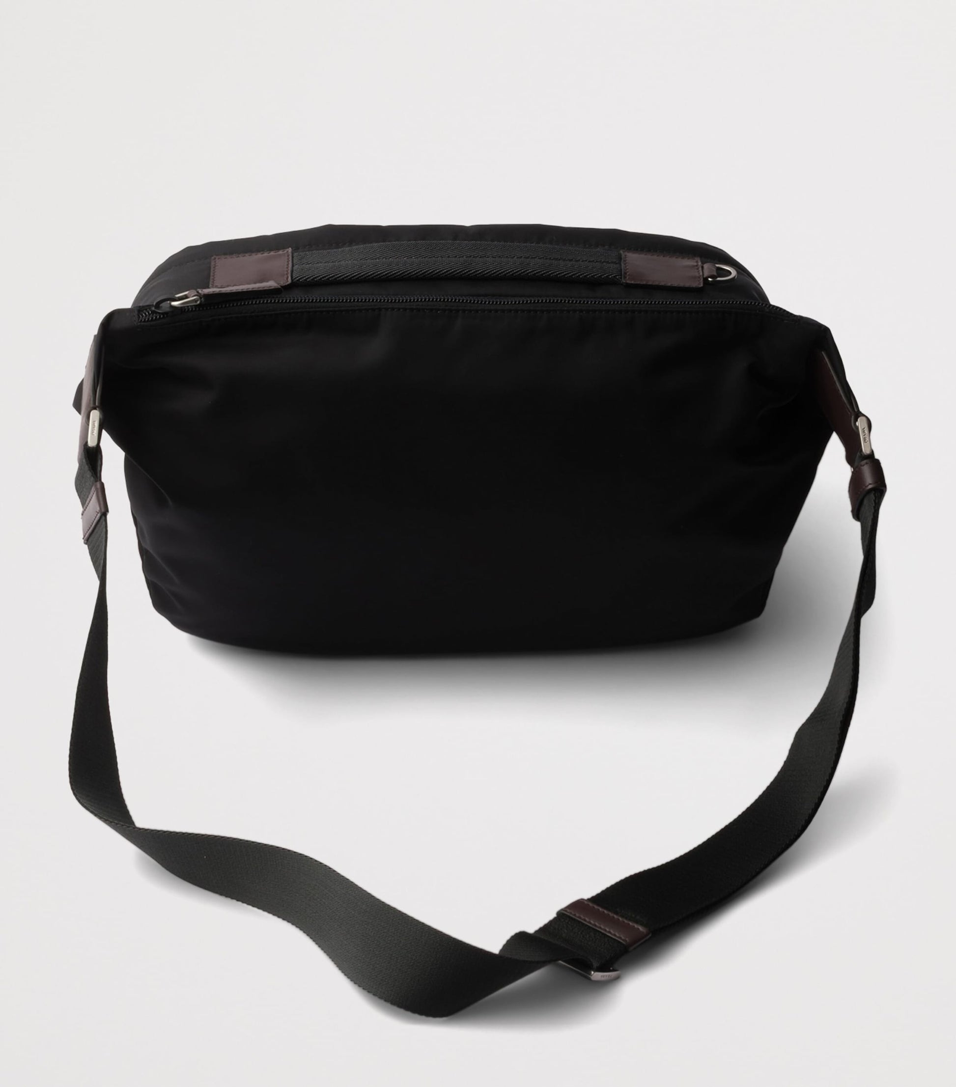 Prada Re-Nylon and Leather Shoulder Bag