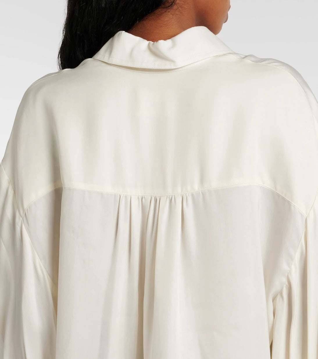 Khaite - Bam chiffon shirt
