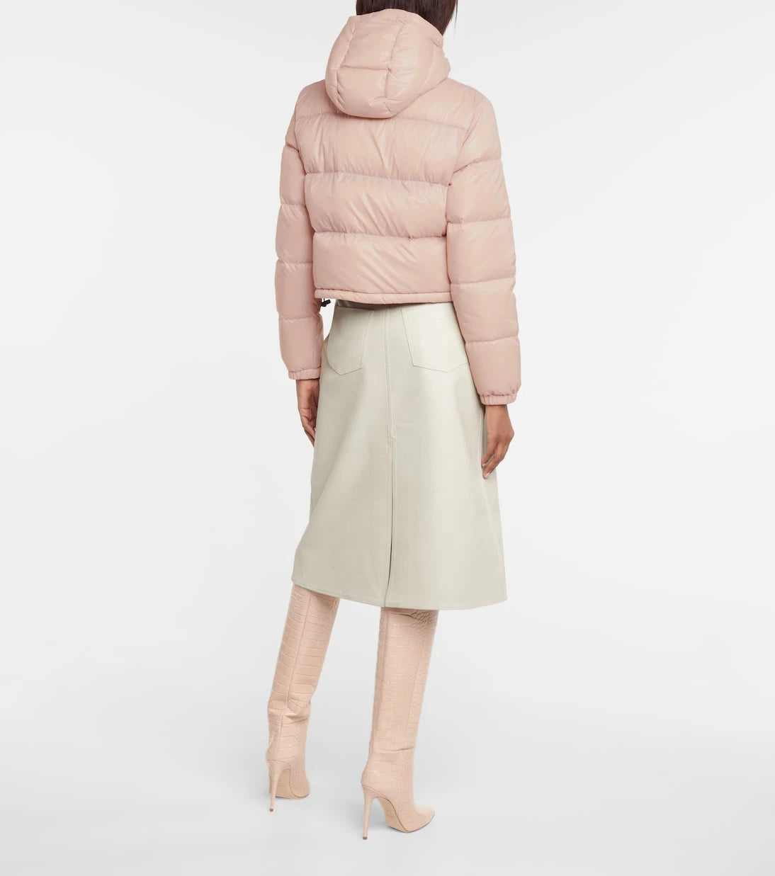 Moncler - Bardanette cropped down jacket