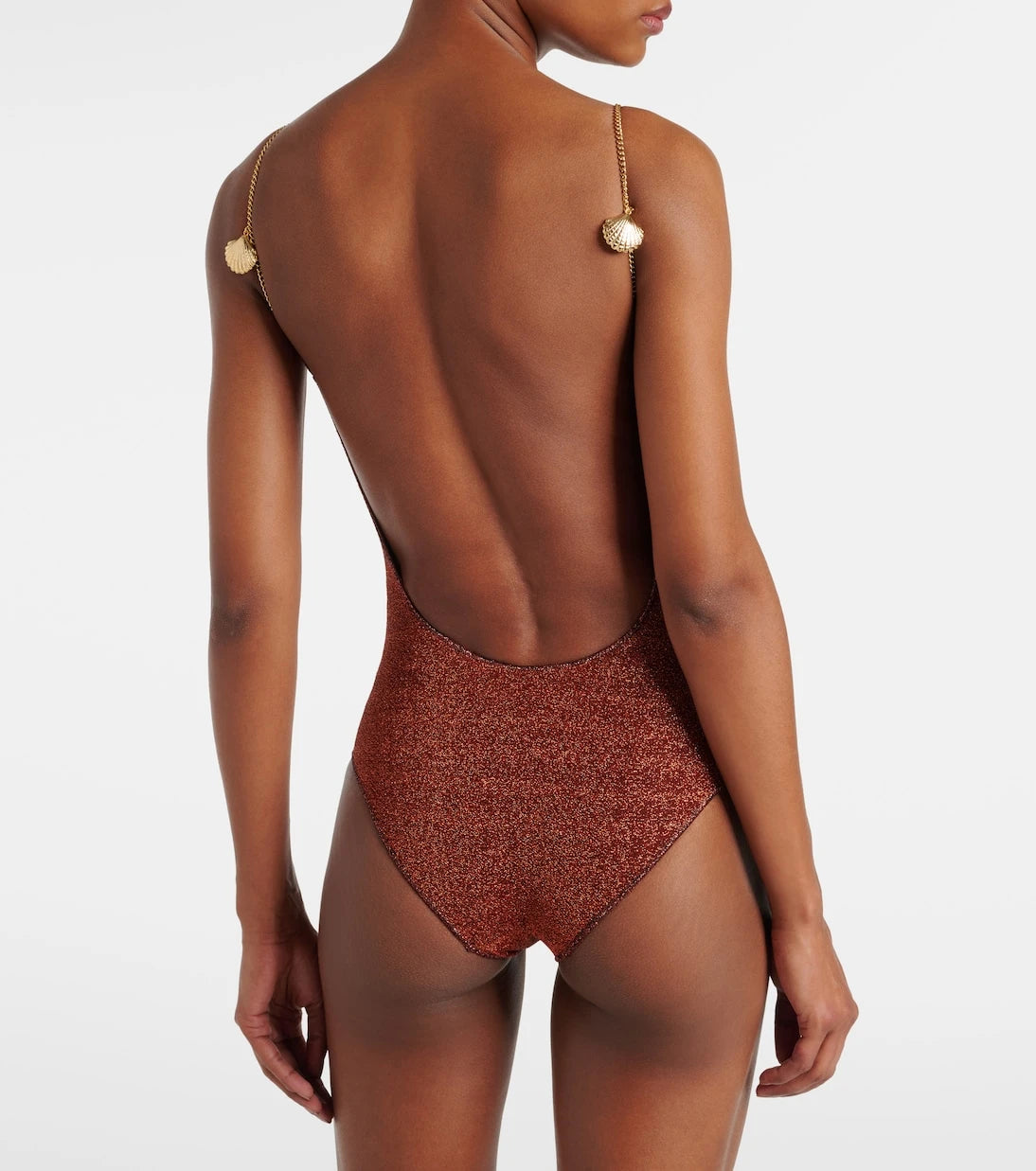 Oséree - Lumière Shells embellished swimsuit