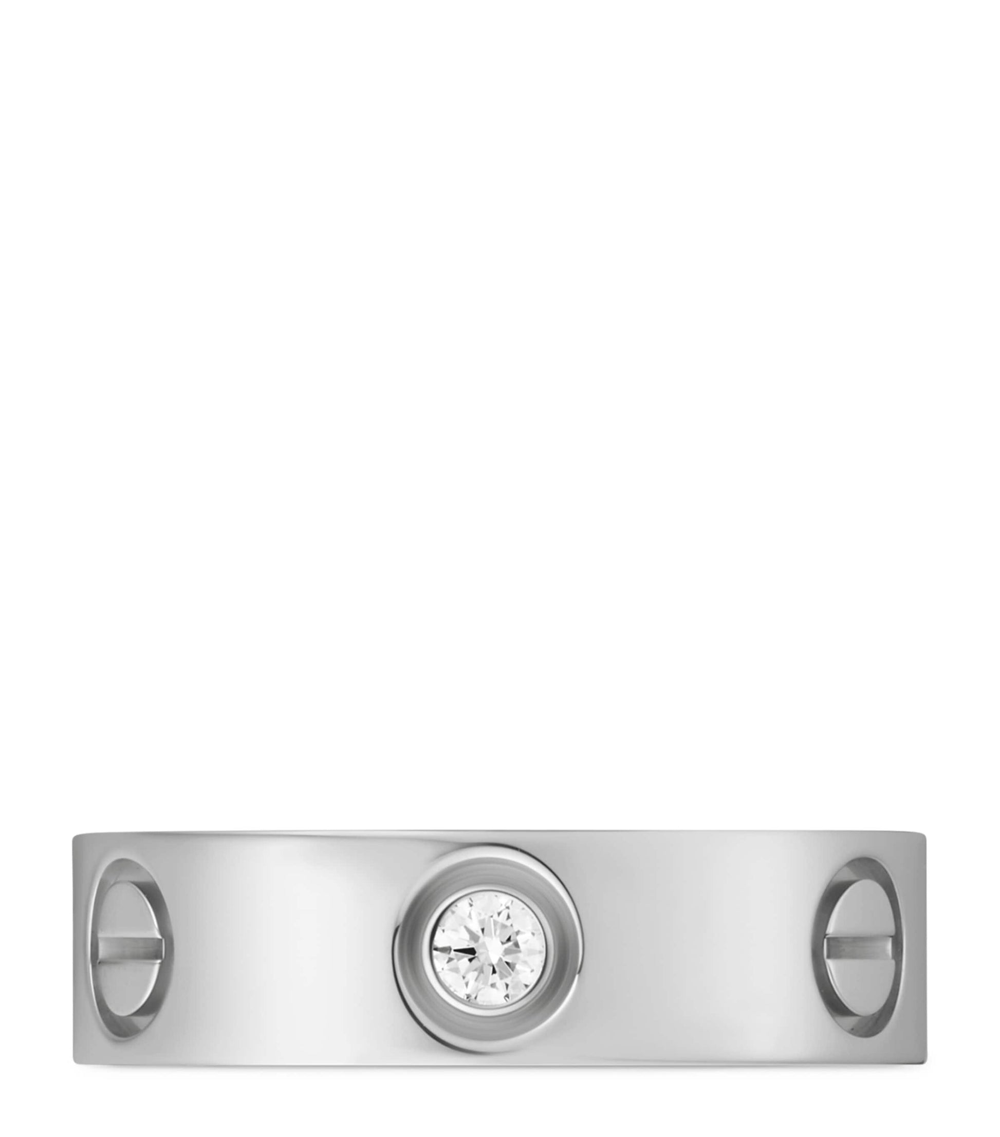 Cartier White Gold and Diamond LOVE Ring
