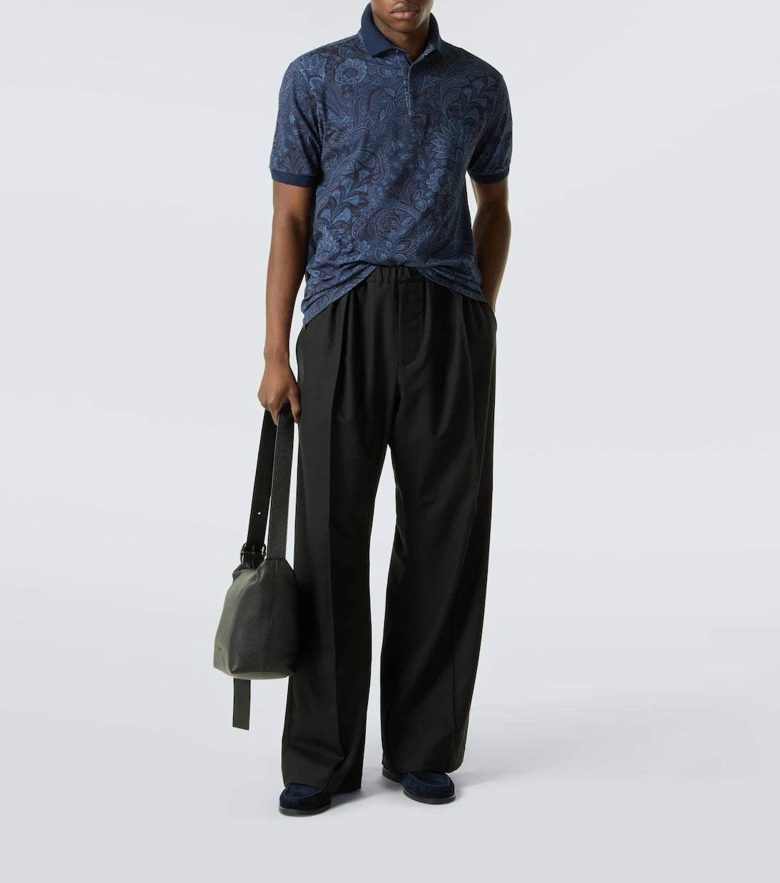 Etro - Paisley cotton polo shirt