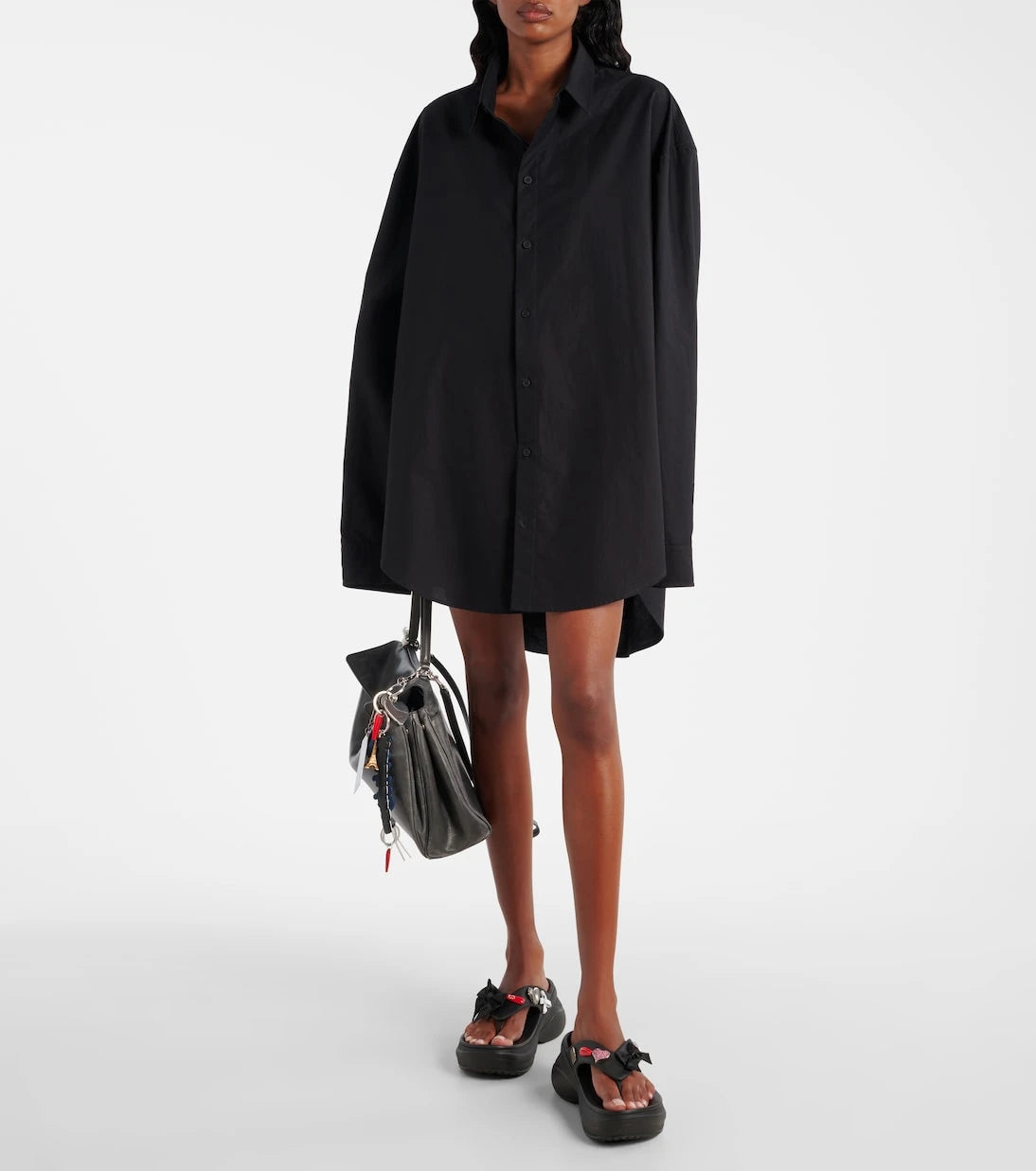 Balenciaga - صندل فليب فلوب بمنصة وجيبتز كروكس