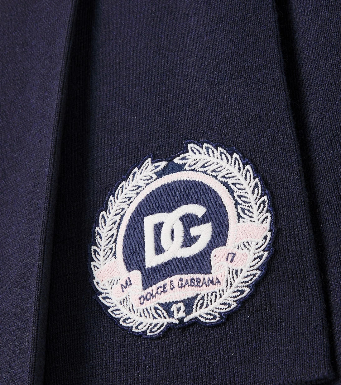 Dolce&Gabbana Kids - تنورة صوف بكر من DG