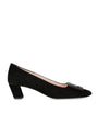 Suede Belle Vivier Pumps 45