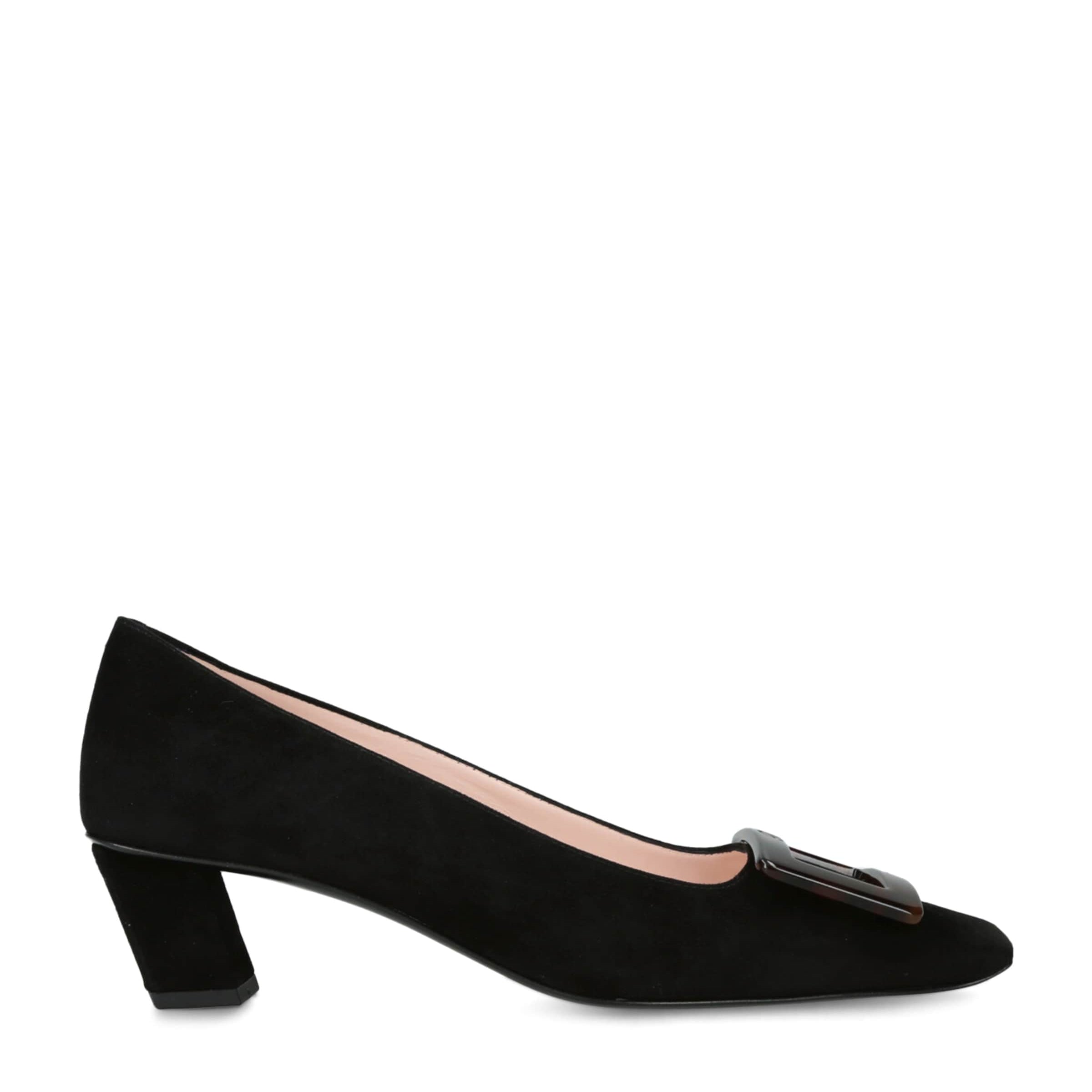 Suede Belle Vivier Pumps 45