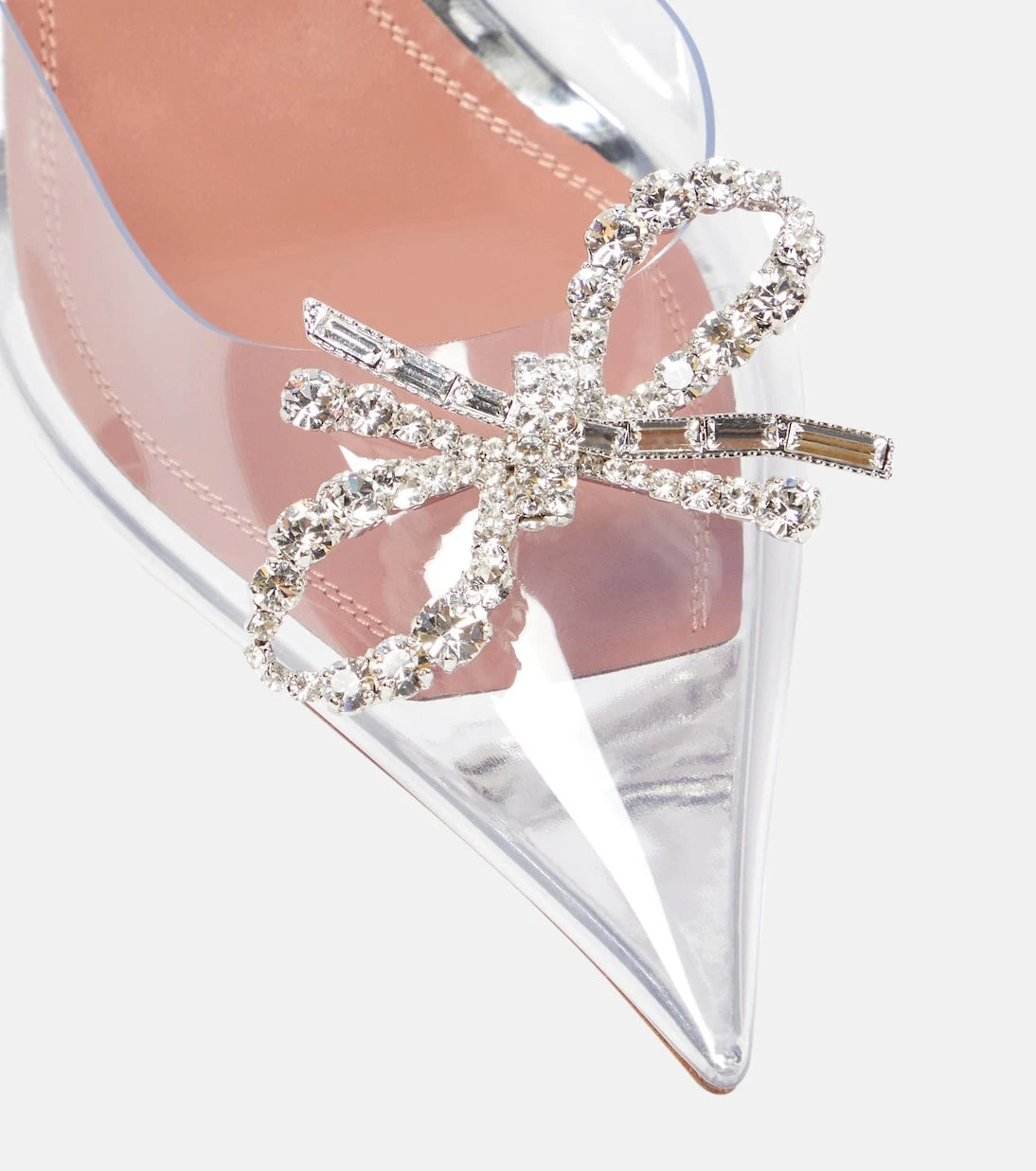 Amina Muaddi - Rosie embellished slingback pumps