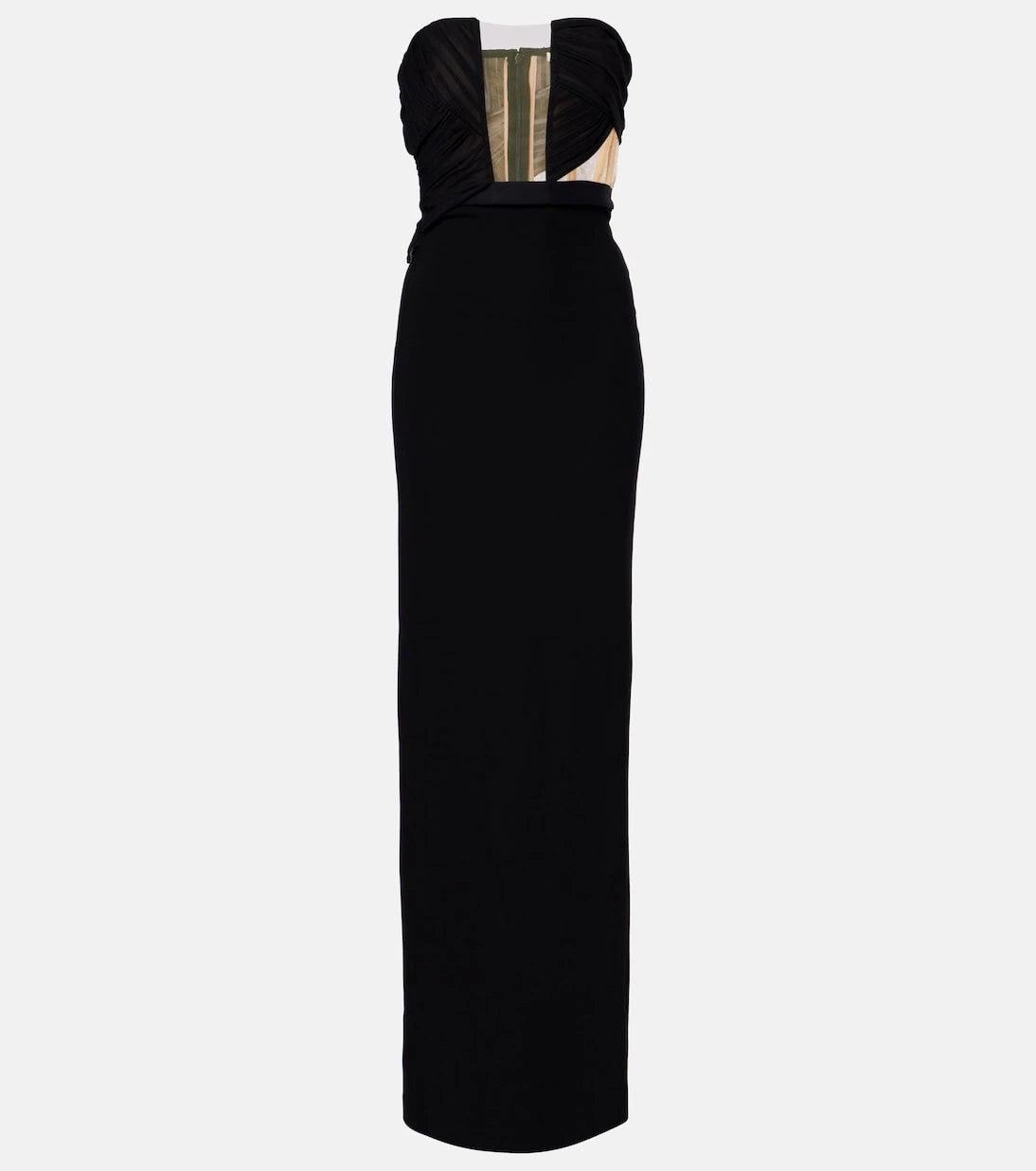 Nensi Dojaka - Cutout strapless gown