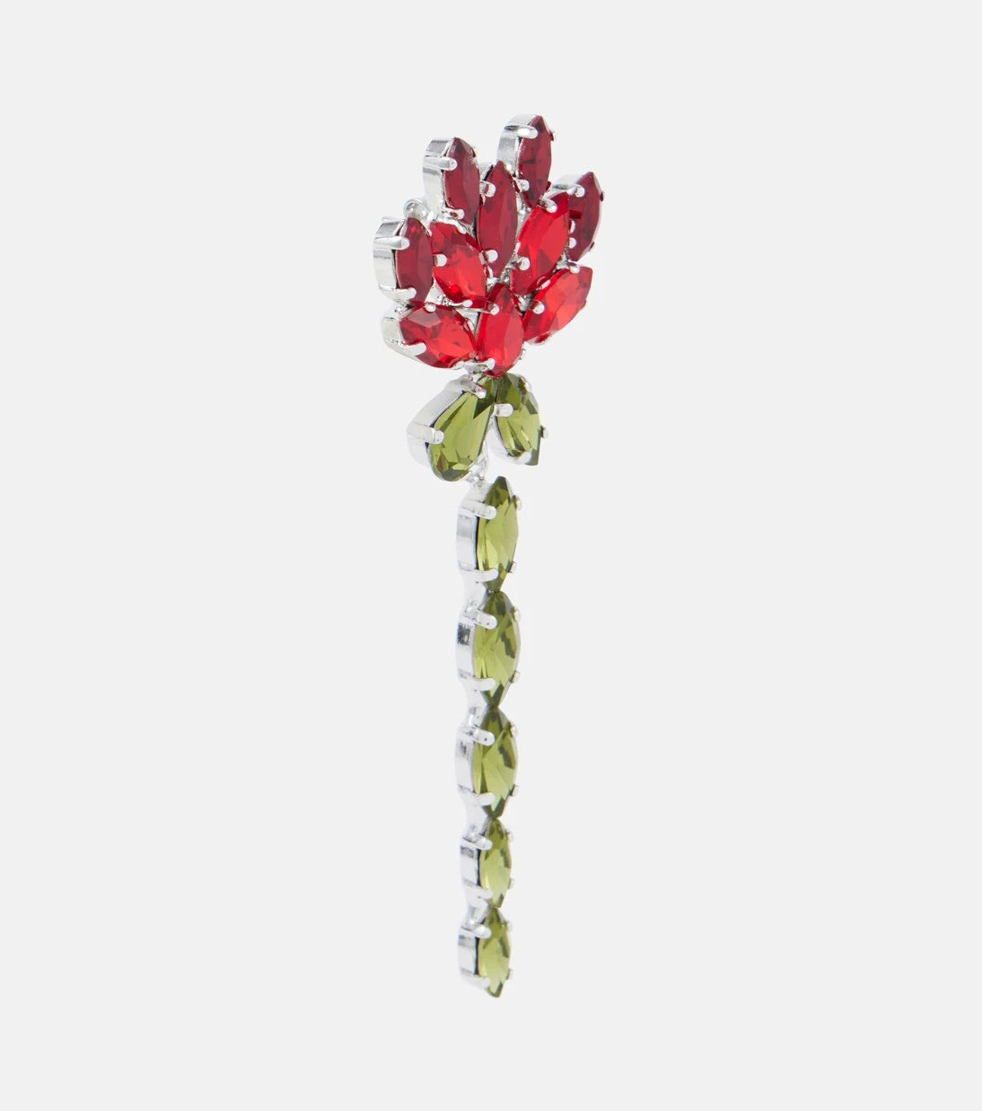 Simone Rocha - Floral embellished drop earrings