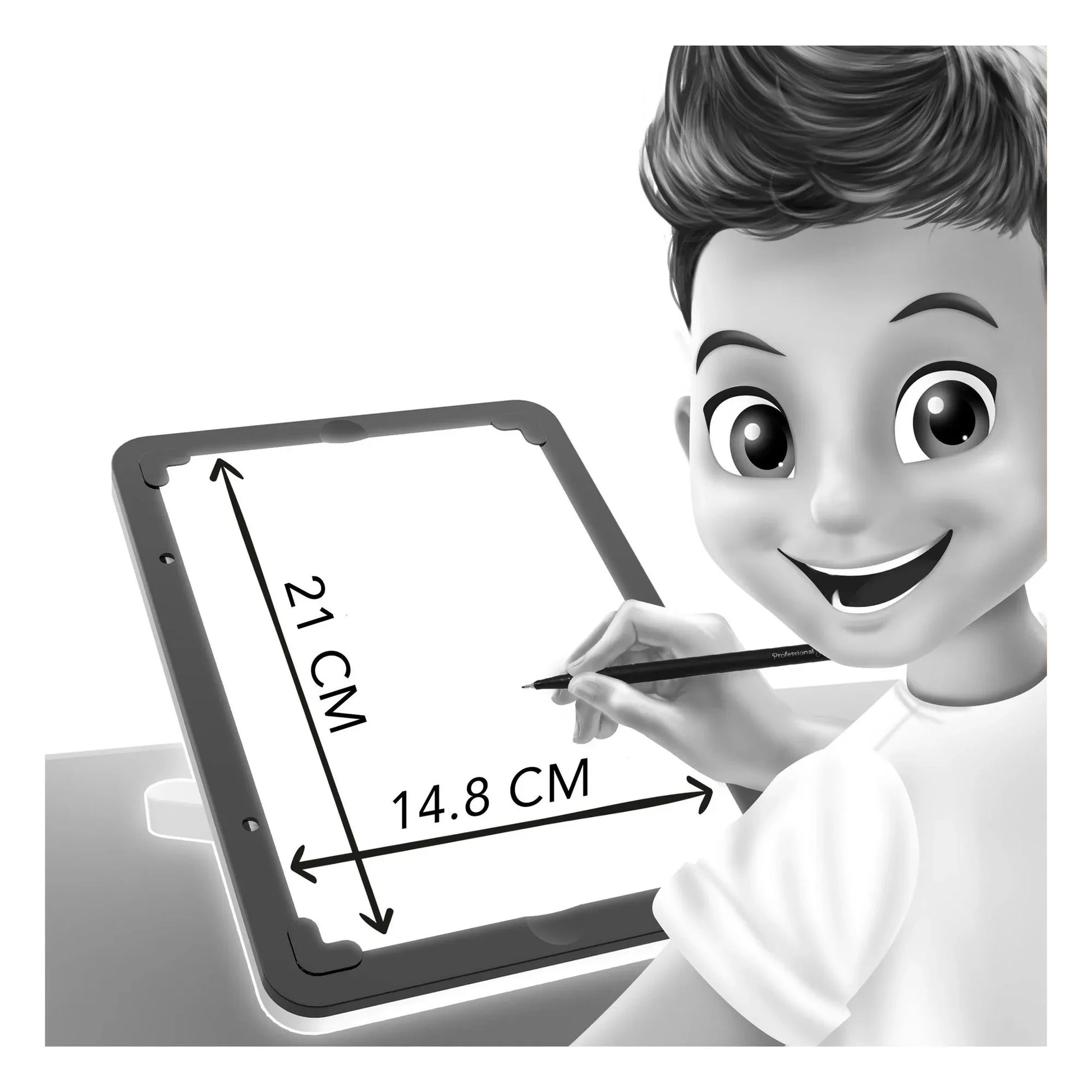 Buki - 3-in-1 illuminated drawing tablet