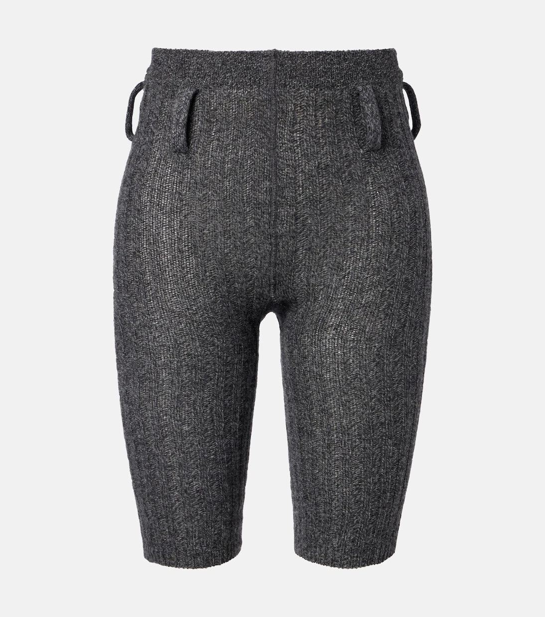 Prada - Knitted wool and cashmere shorts