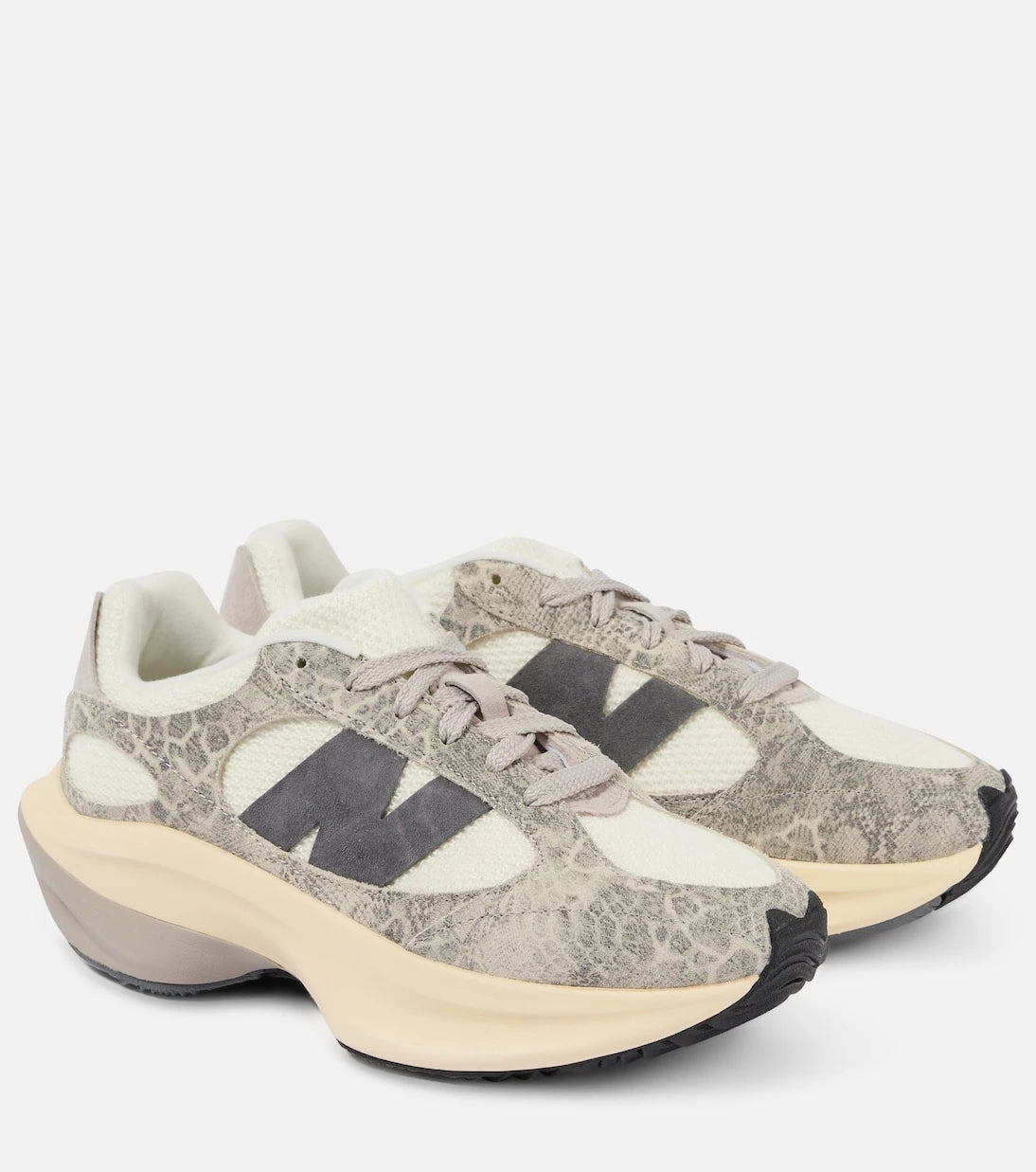 New Balance - WRPD Runner snake-effect sneakers