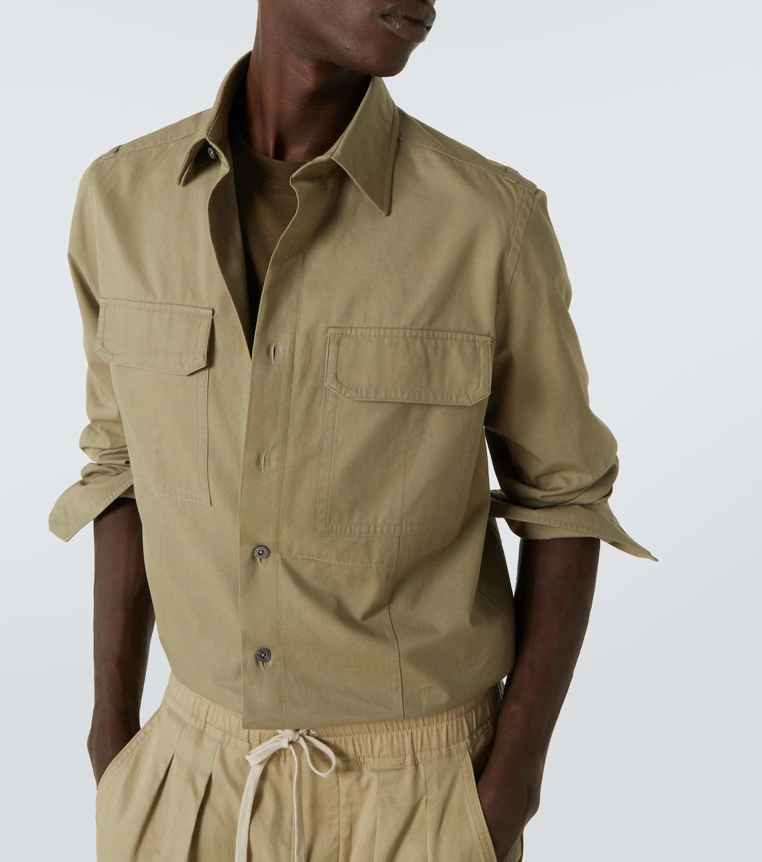 Tom Ford - Cotton twill shirt