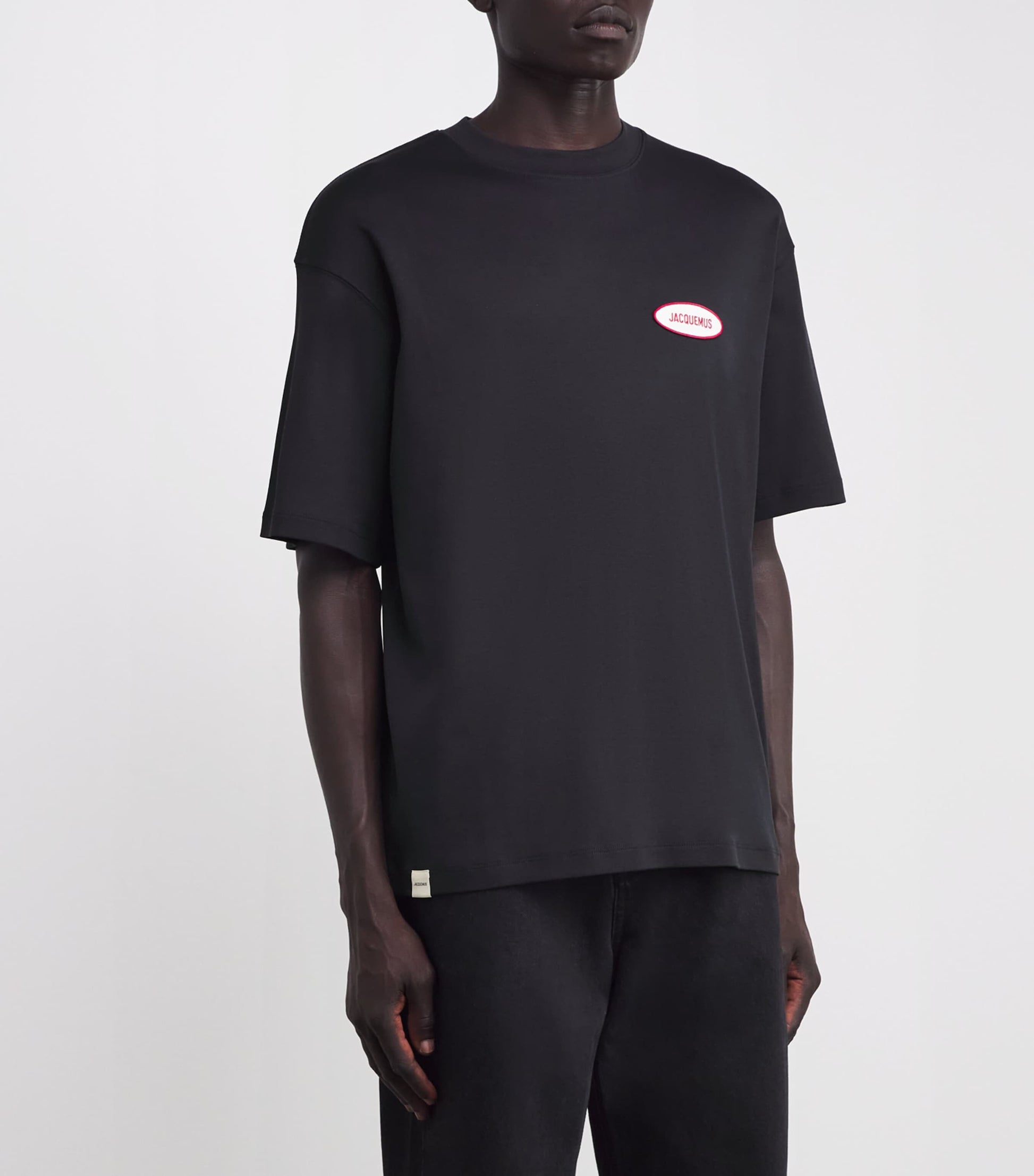 Cotton Logo Patch T-Shirt