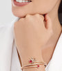 Rose Gold, Diamond and Rubellite Fiorever Bangle