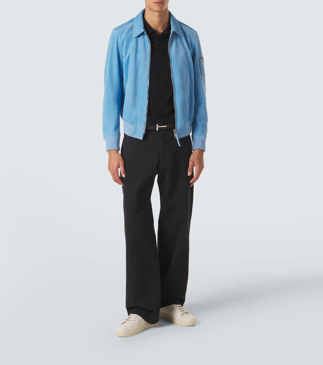 Tom Ford - Warwick perforated leather sneakers