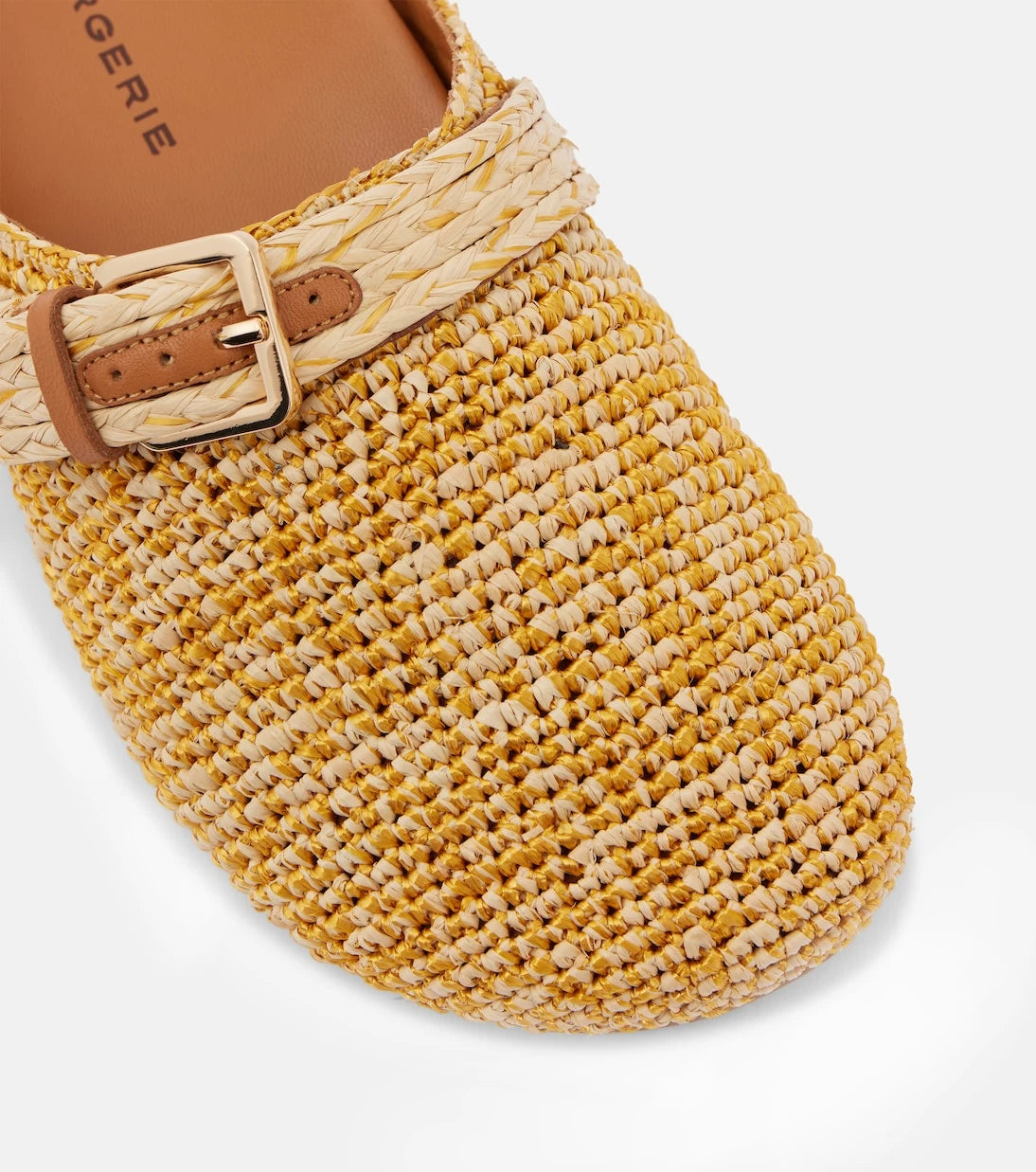 Clergerie - Quinta raffia mules