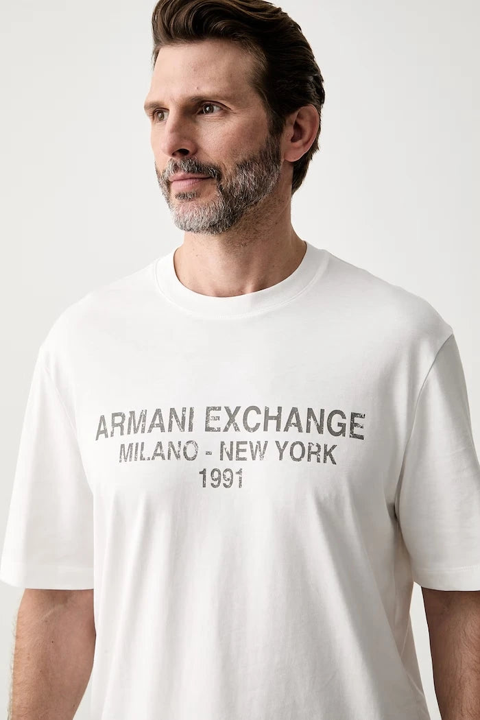 Armani Exchange erkek pamuklu tişört