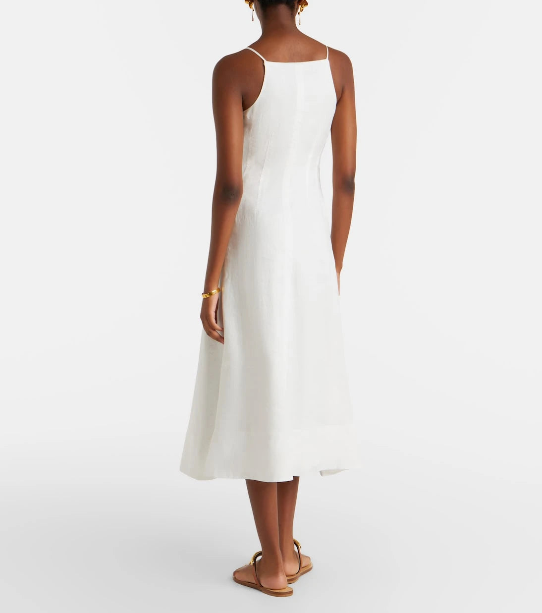 Veronica Beard - Georges linen midi dress