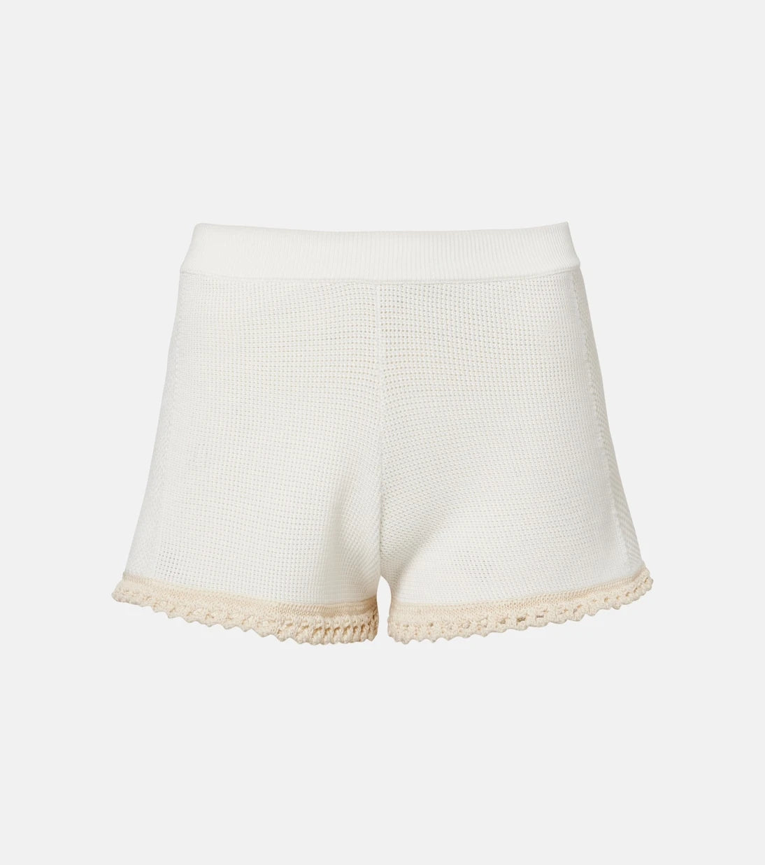 Stella McCartney - Crochet cotton shorts