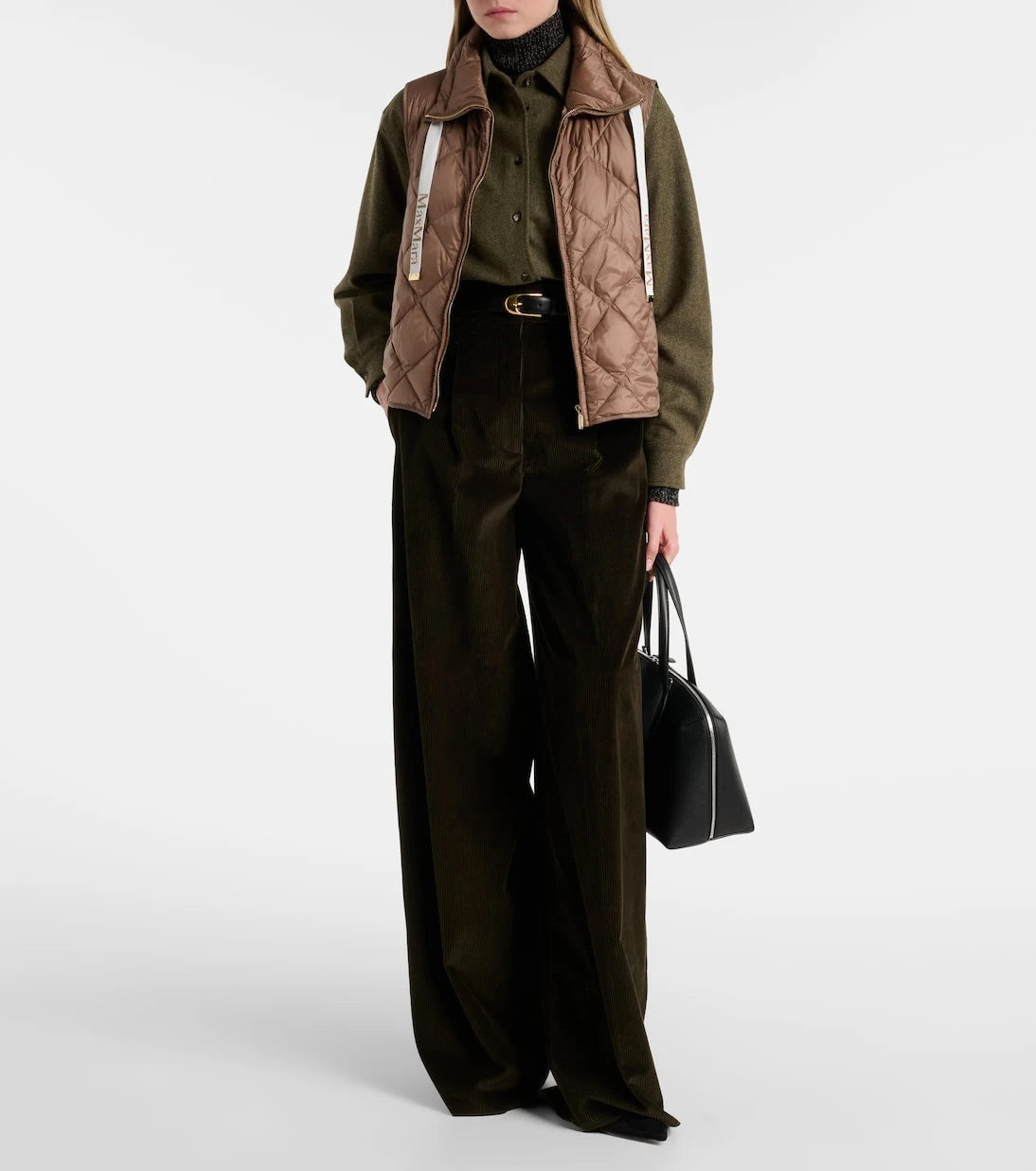 Max Mara - Tregic quilted zip-up vest