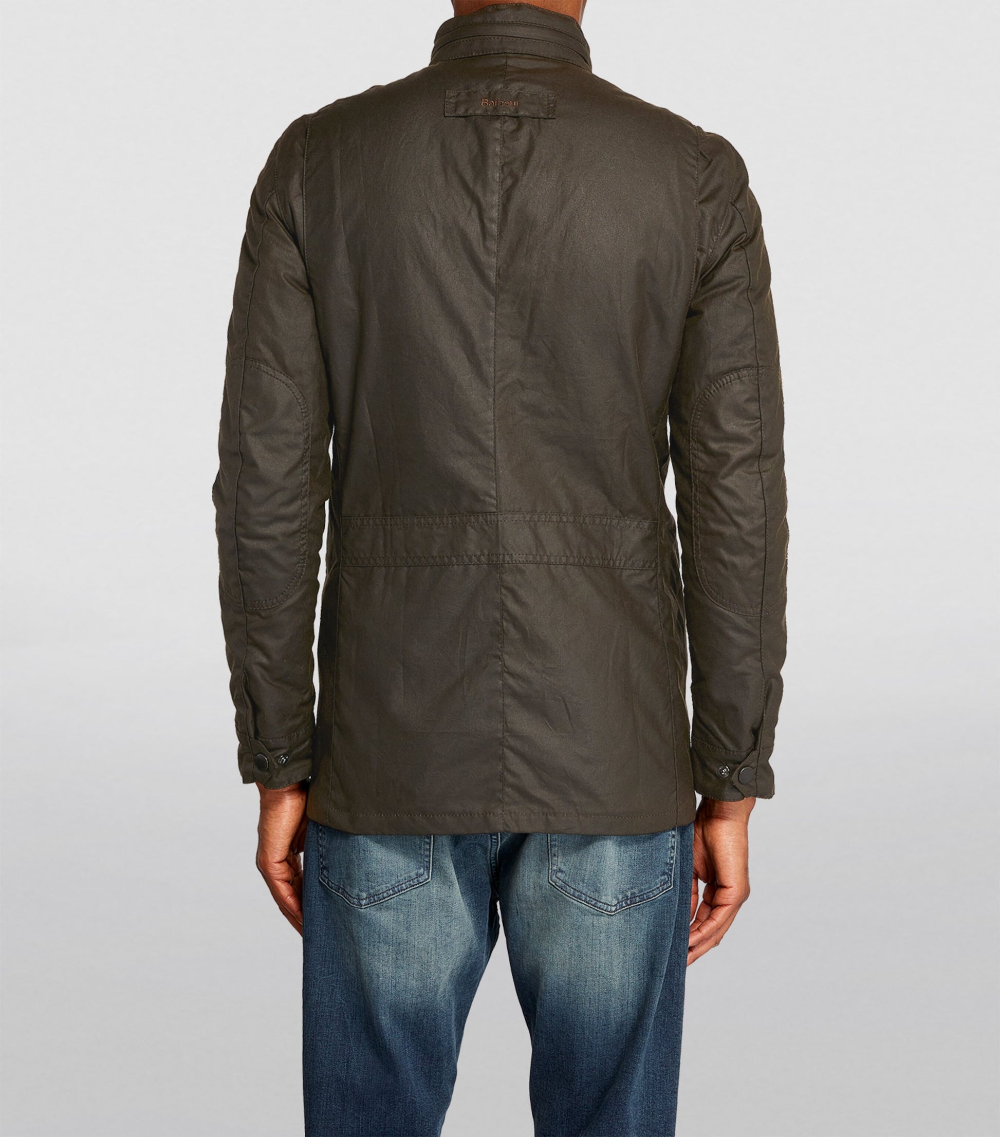 Barbour Green Hooded Wax Jacket
