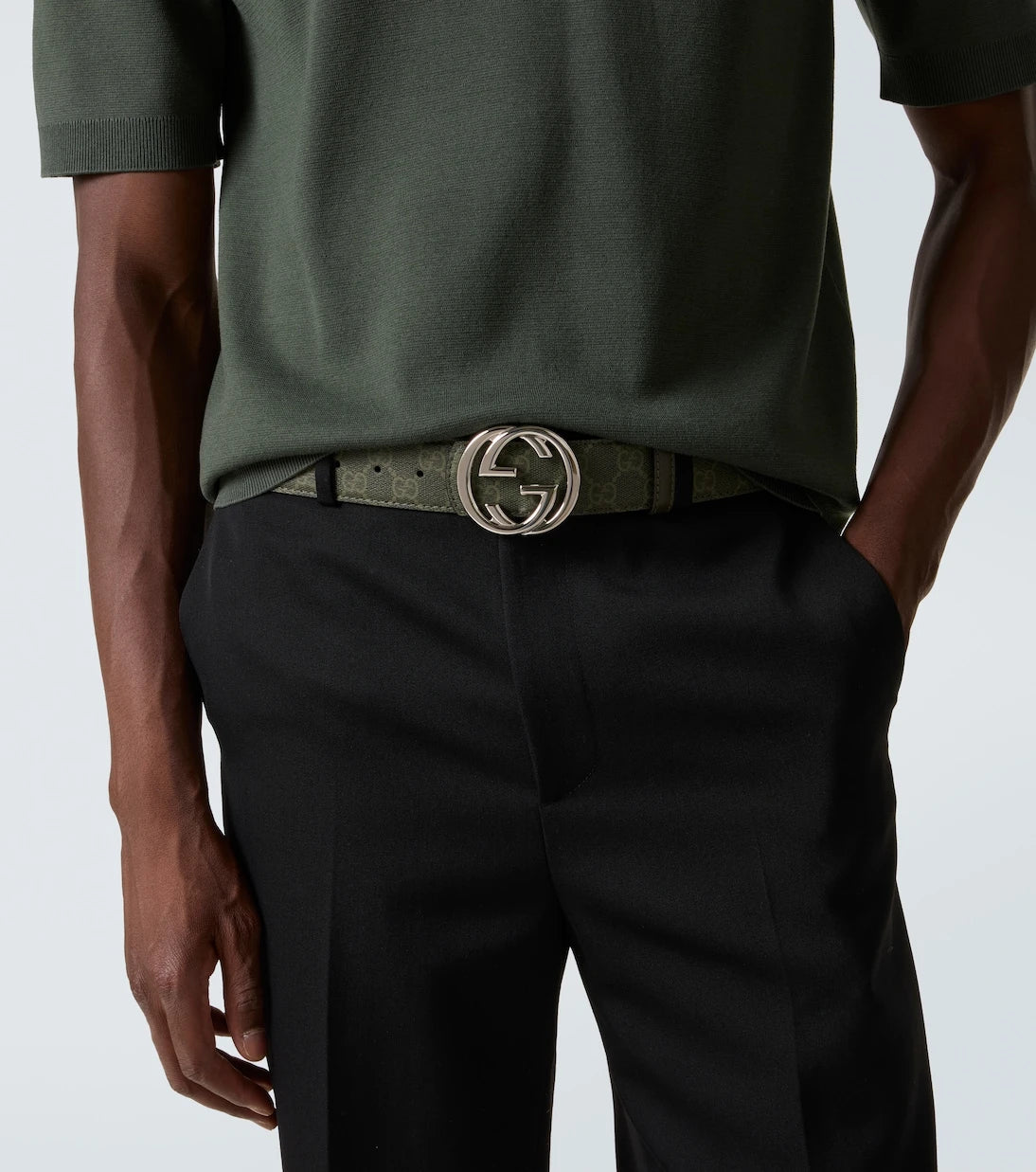 Gucci - GG reversible leather belt