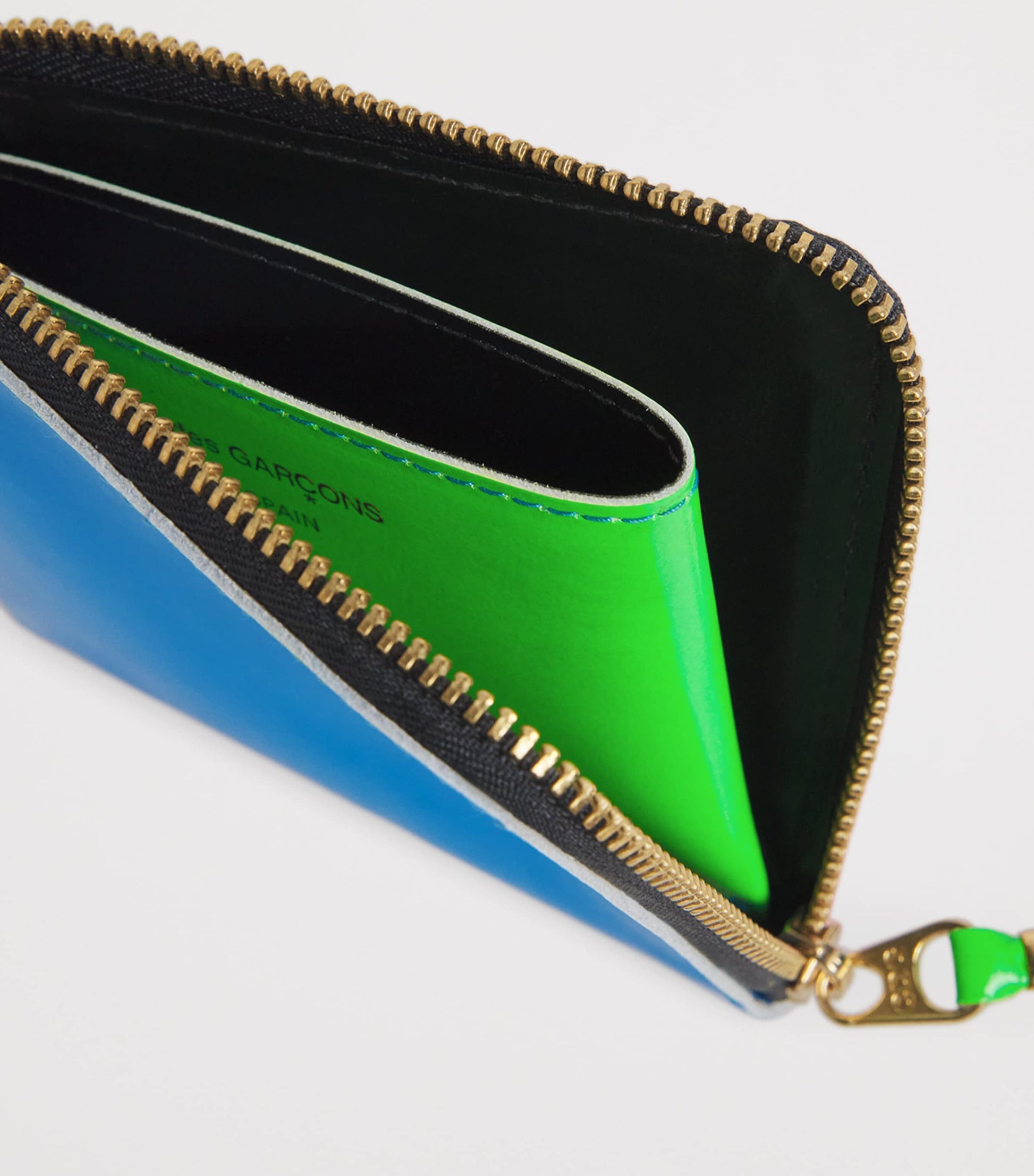 Comme Des Garçons Wallet Small Leather Super Fluo Wallet