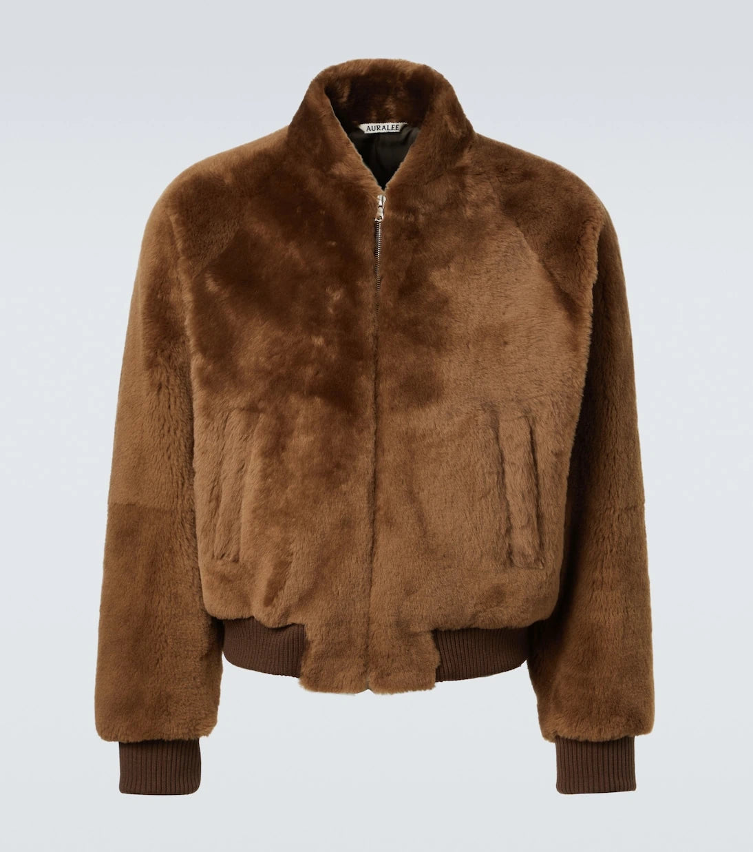 Auralee - Shearling blouson jacket