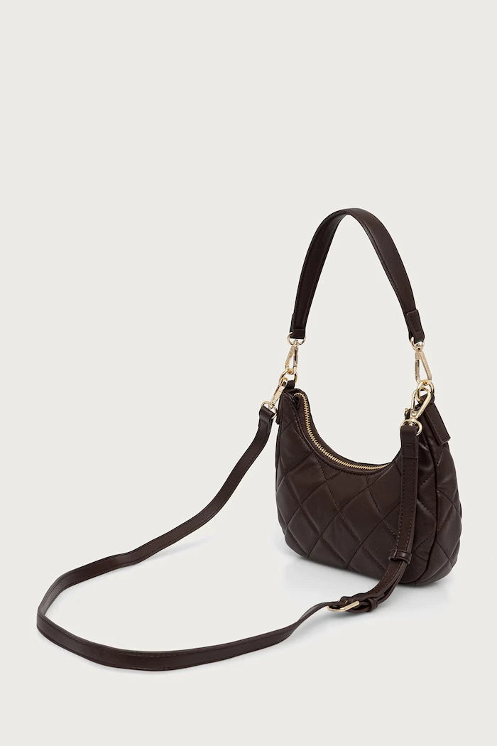Suni deri kadın crossbody çanta