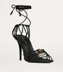 Black Babylone Heeled Sandals 90