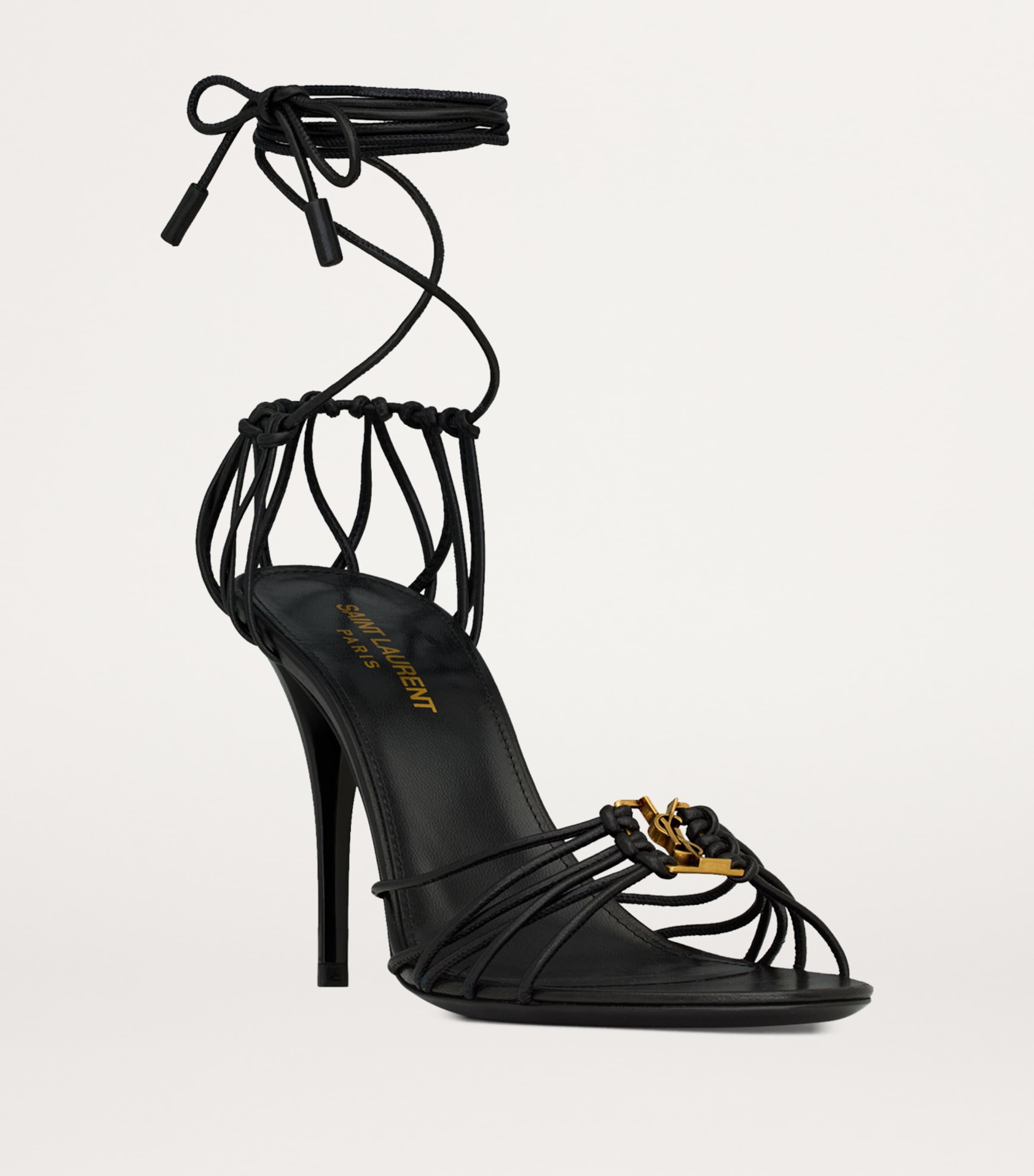 Saint Laurent Babylone Heeled Sandals 90
