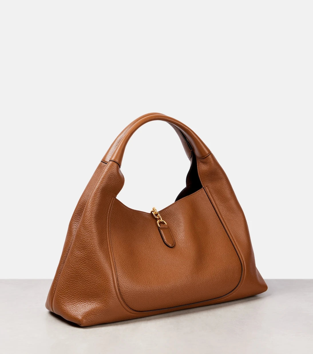 Gucci - Gucci Softbit Large leather shoulder bag