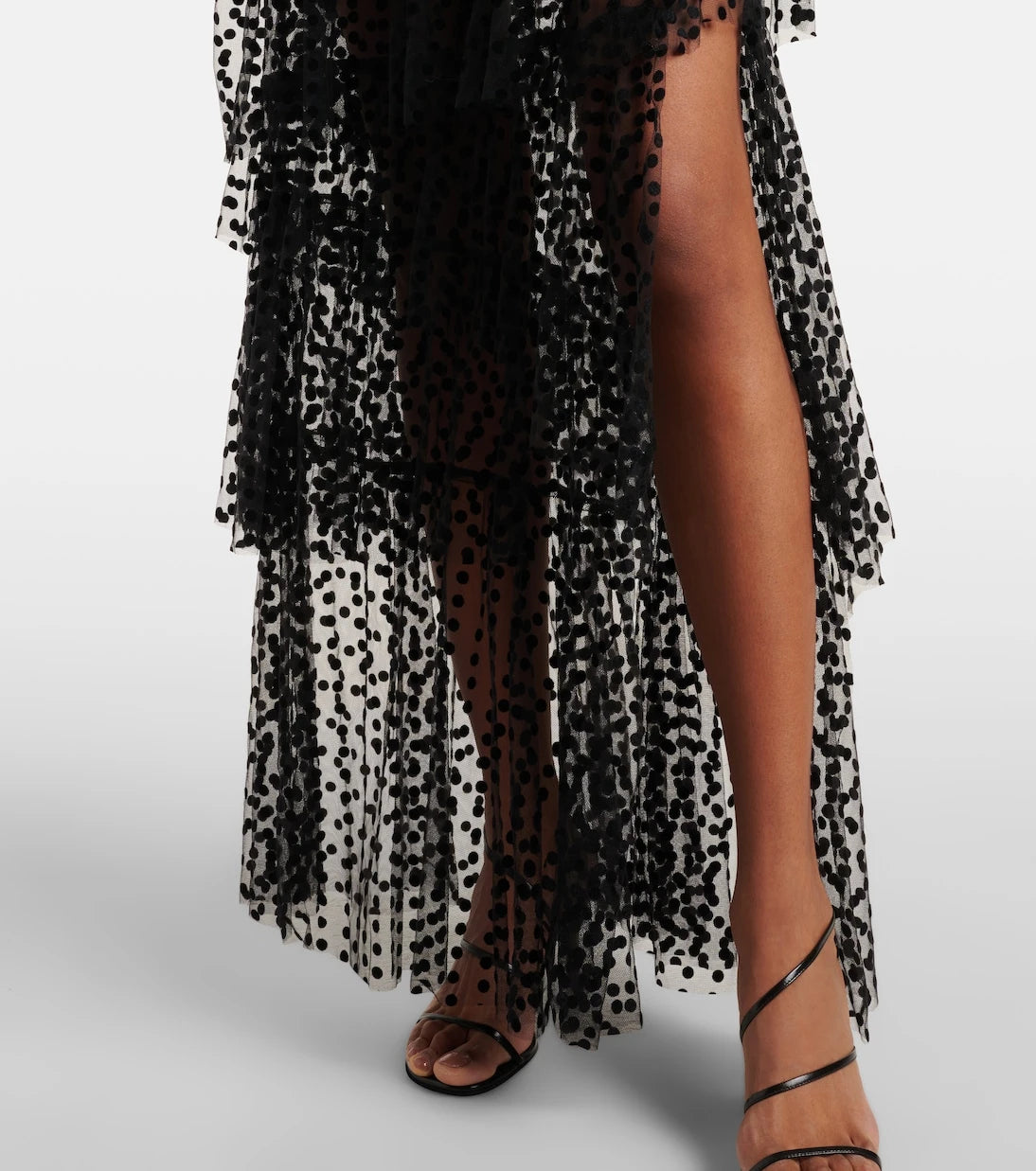 Alexandra Miro - Carmen tiered tulle maxi dress